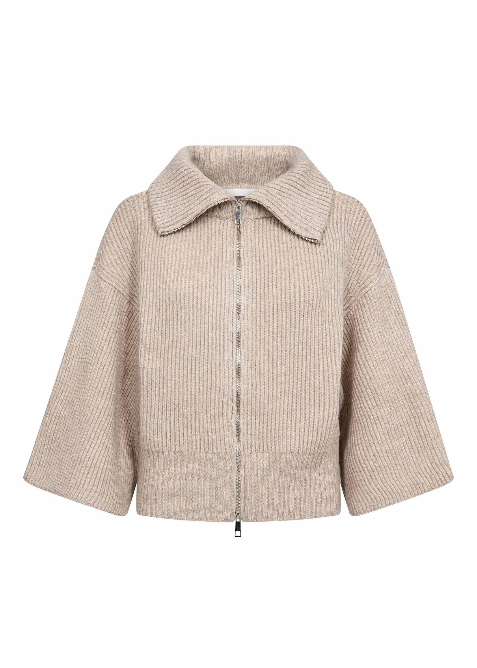 Co Couture Co'Couture, RowCC Zip SS, Bone, Size: