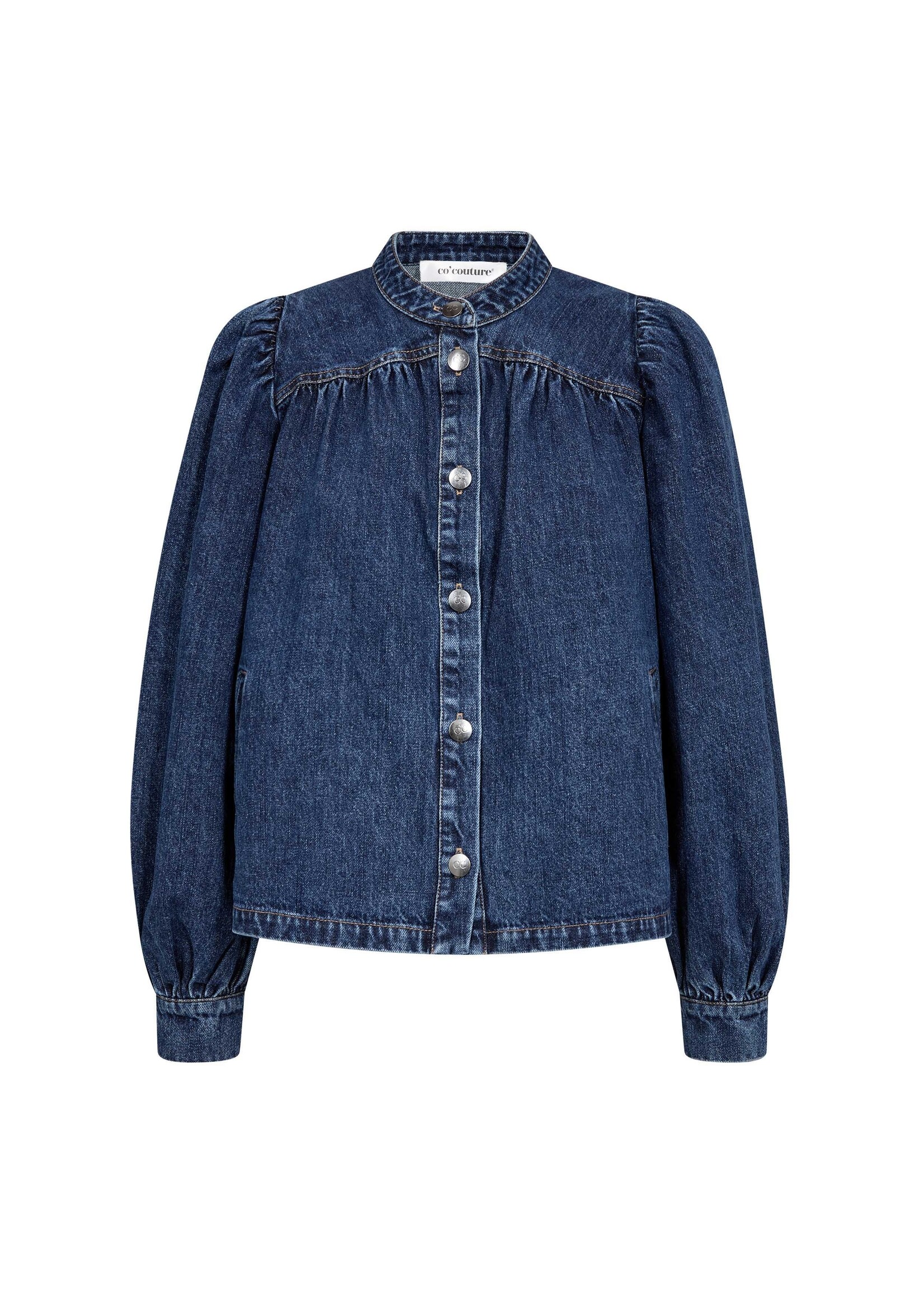 Co Couture Co'Couture, DeniceCC LS Denim Shirt, Size: