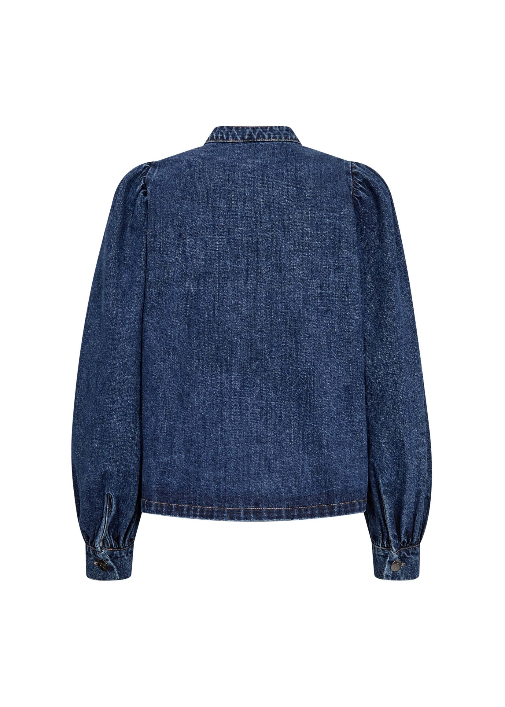 Co Couture Co'Couture, DeniceCC LS Denim Shirt, Size: