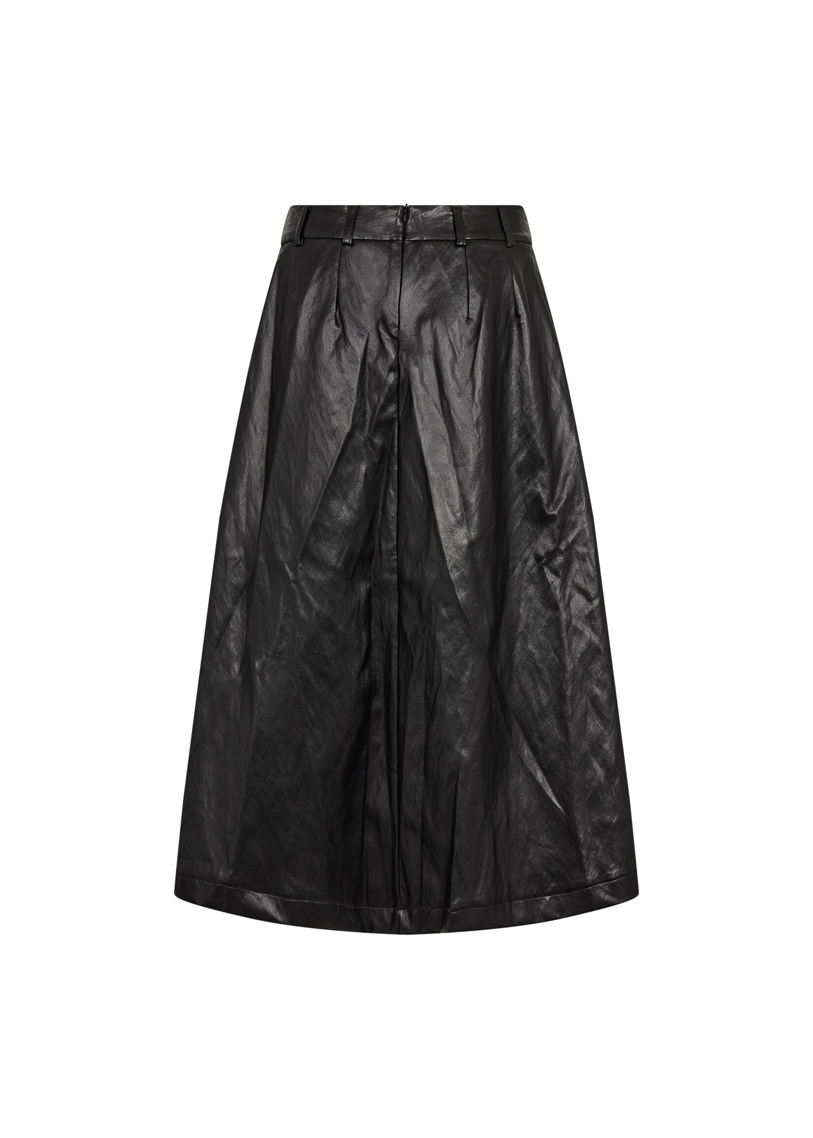 Co Couture Co'Couture, GittCC Anya Pleat Skirt, Black, Size: