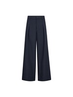 Co Couture Co'Couture, LunaCC Pleat Pant, Navy, size: