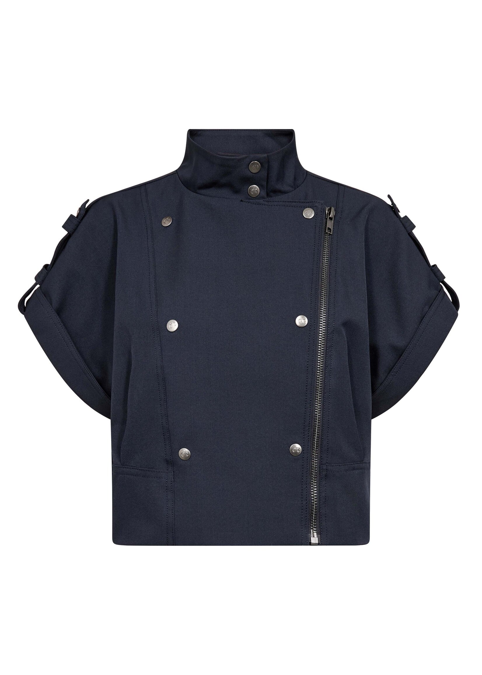 Co Couture Co'Couture, LunaCC Vest , Navy, Size: