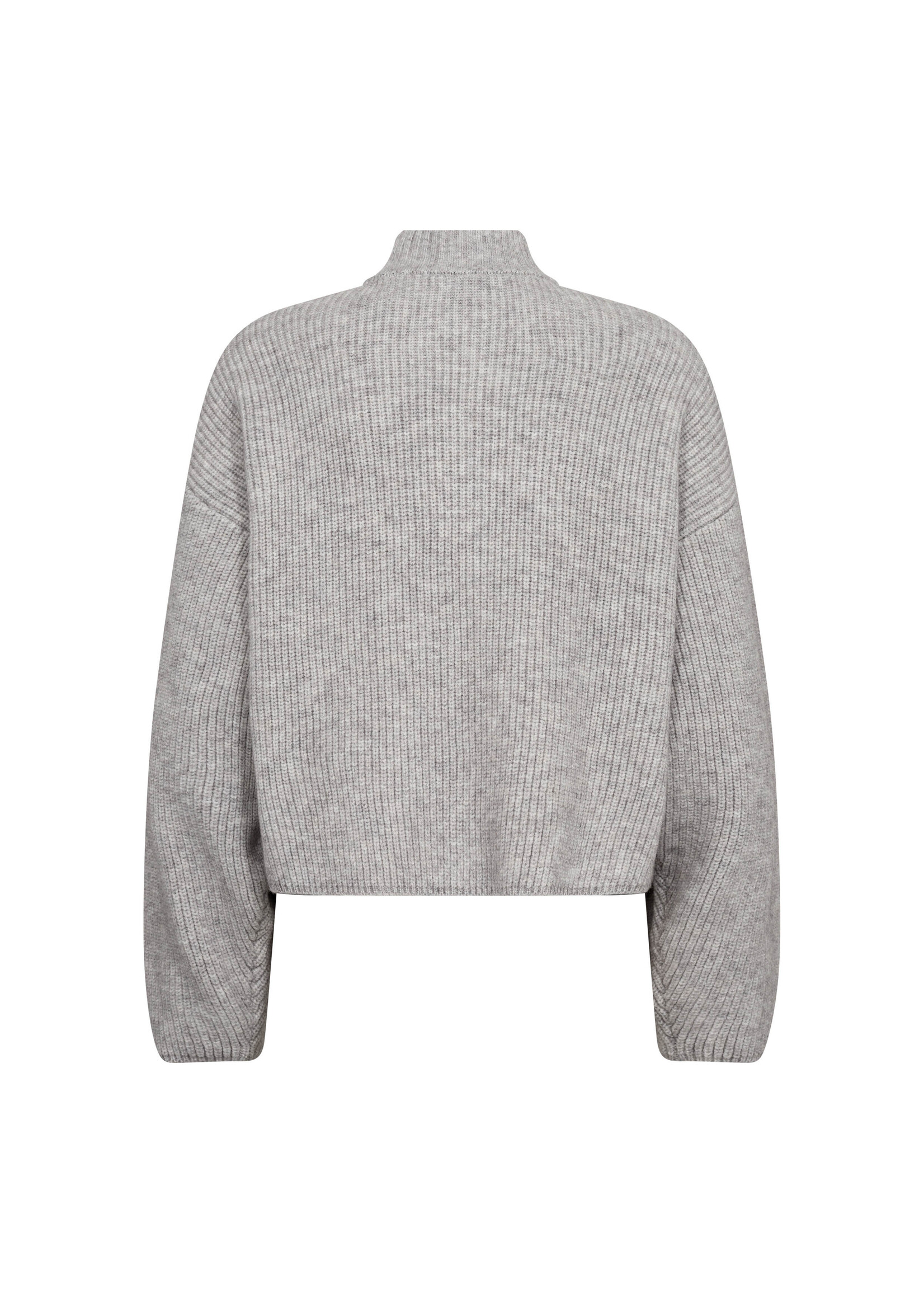 Co Couture Co'Couture, RowCC Utility Cardigan, grey melange, Size: