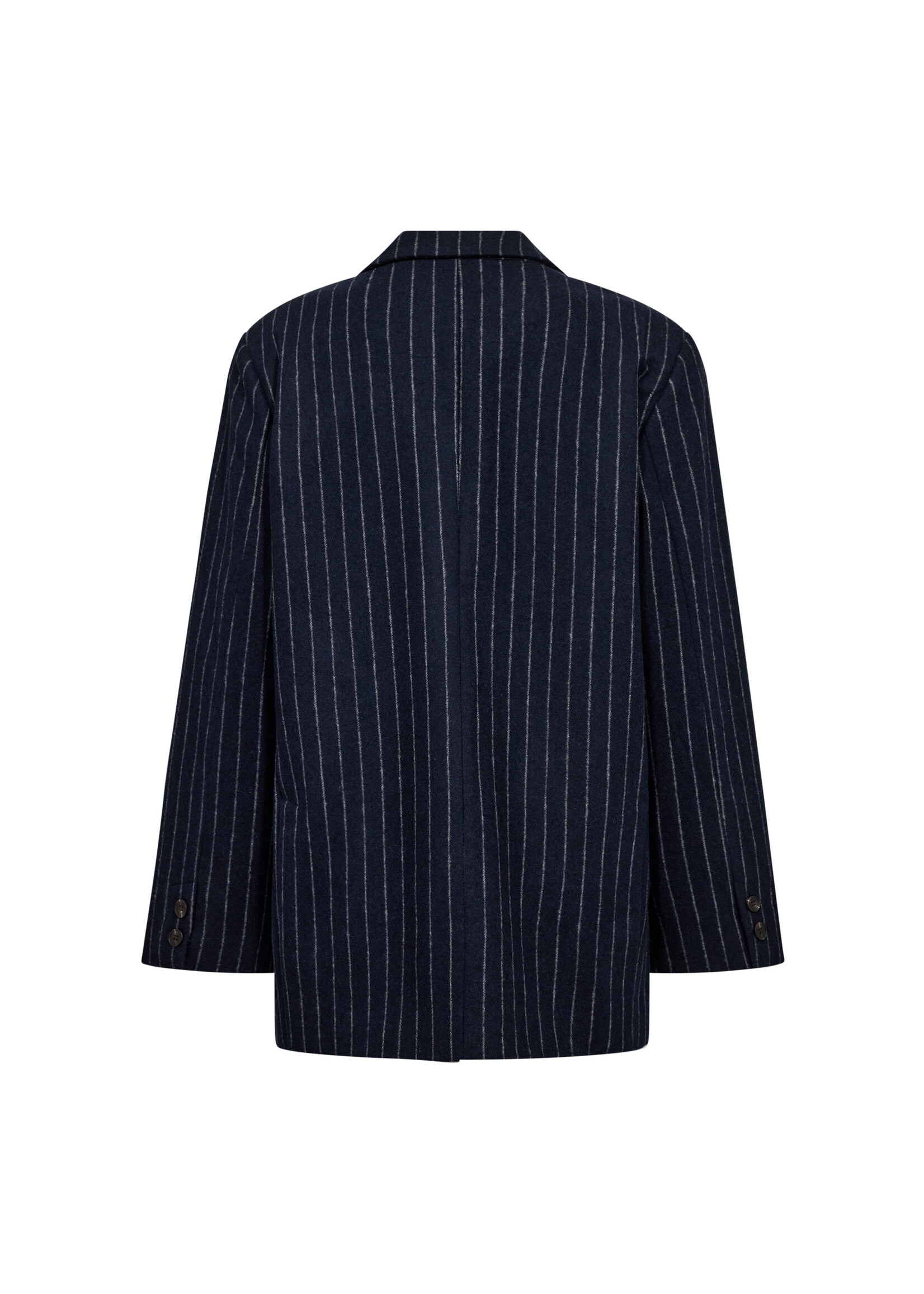 Co Couture Co'couture, NaidaCC Pin Power Blazer, Navy, Size: