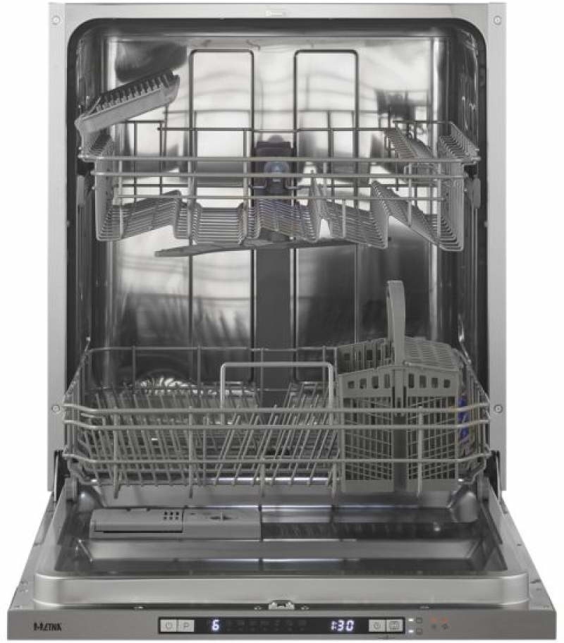 Etna VW644RVS Inbouw Vaatwasser volledig integreerbaar