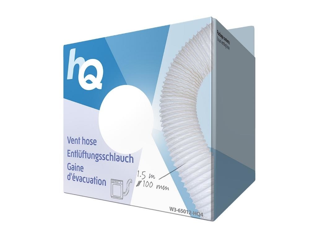 HQ PVC Luchtafvoerslang 100MM 1.5 meter wasdroger
