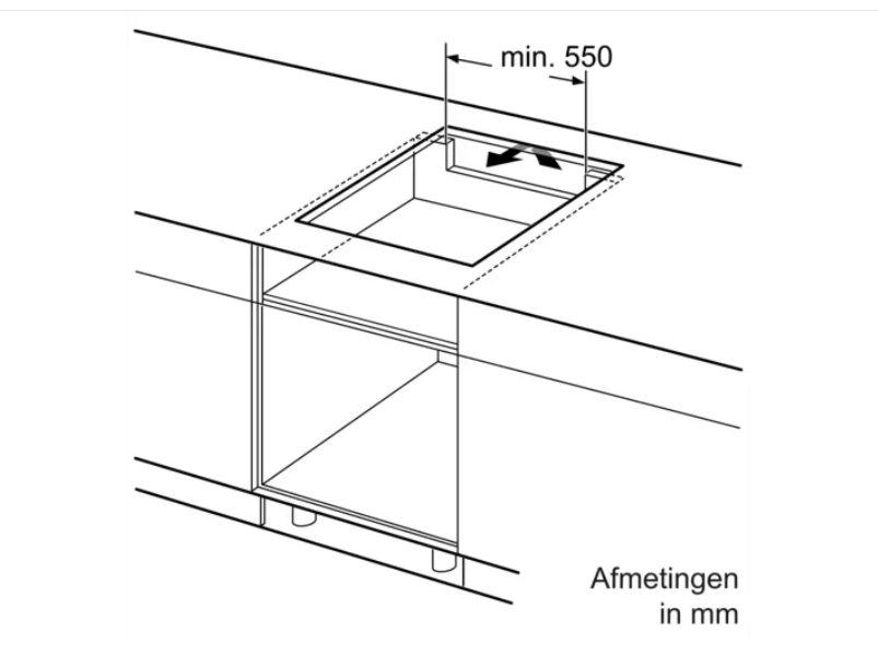 Bosch PIE651BB1E Inductiekookplaat