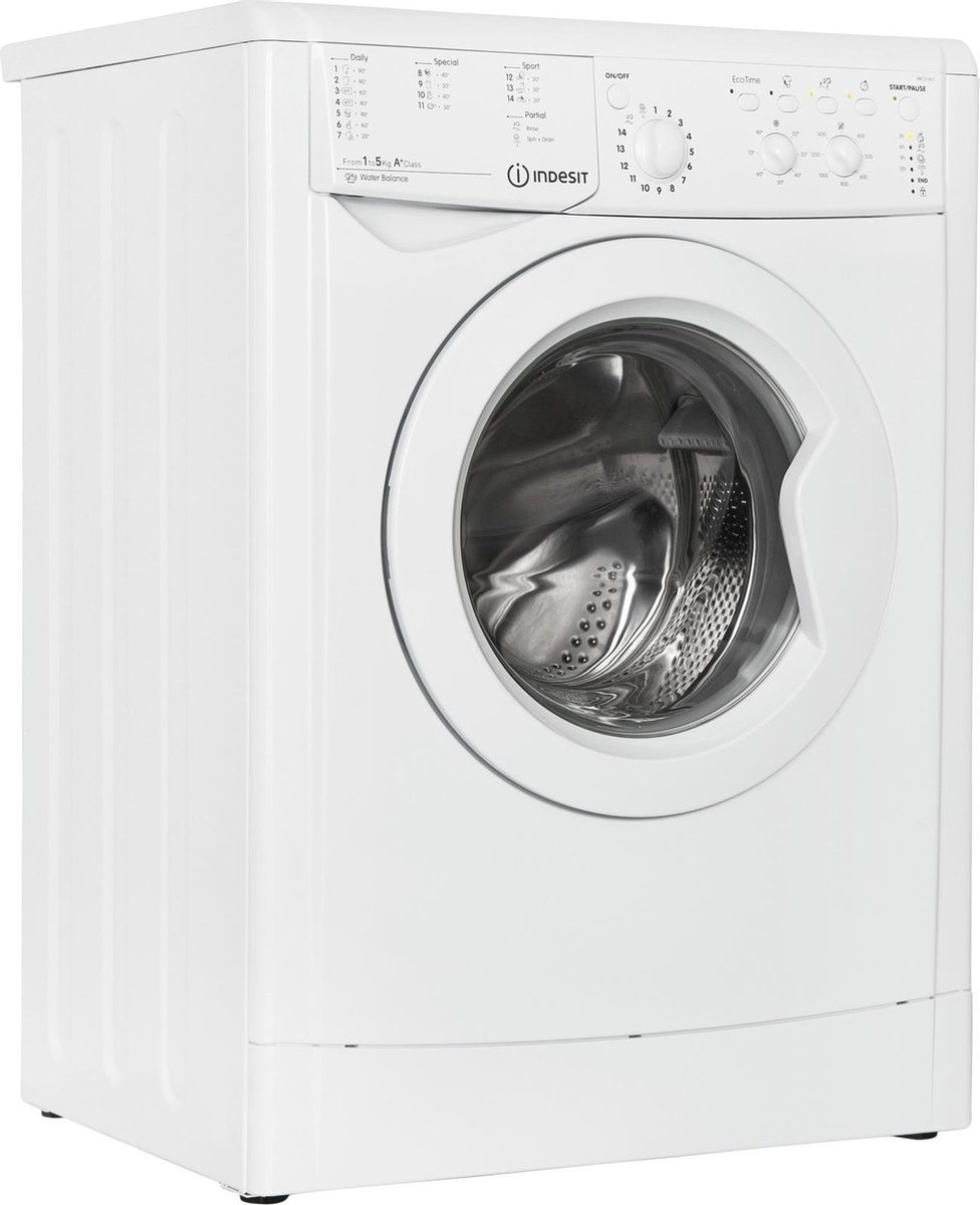 Indesit EWC51451WEUN Wasmachine