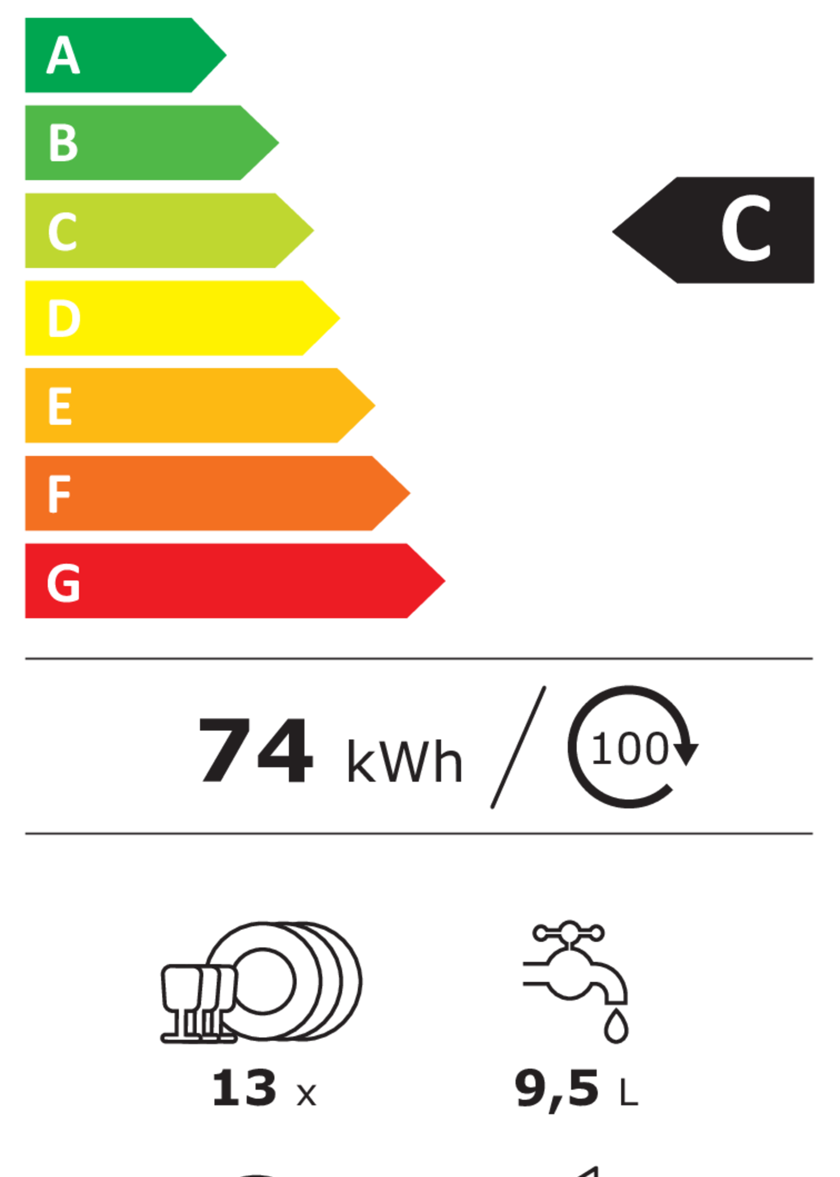 Siemens SN23EI14CE - Vrijstaande vaatwasser