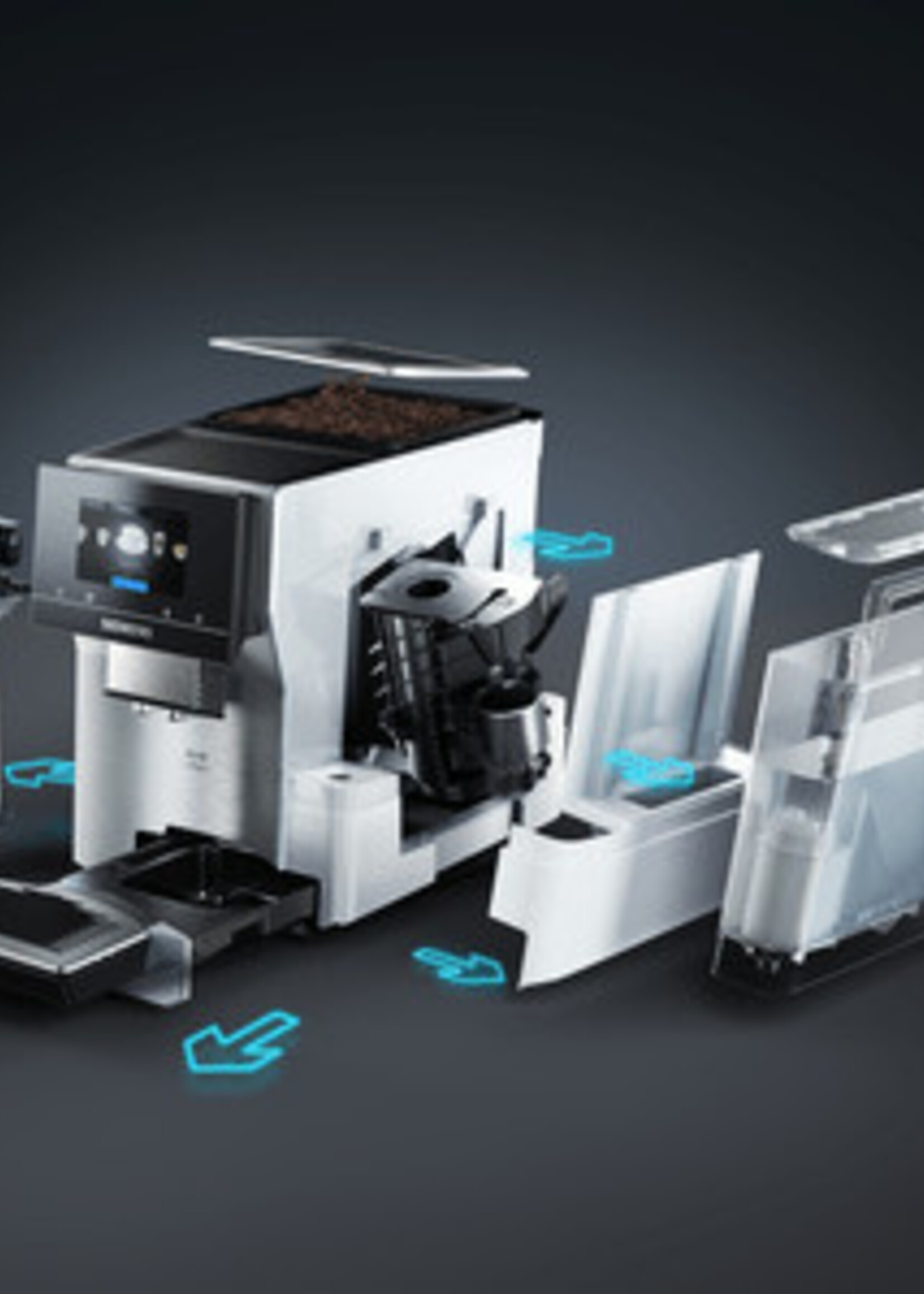 Siemens EQ.700 Integral TQ705R03 - Koffiemachine