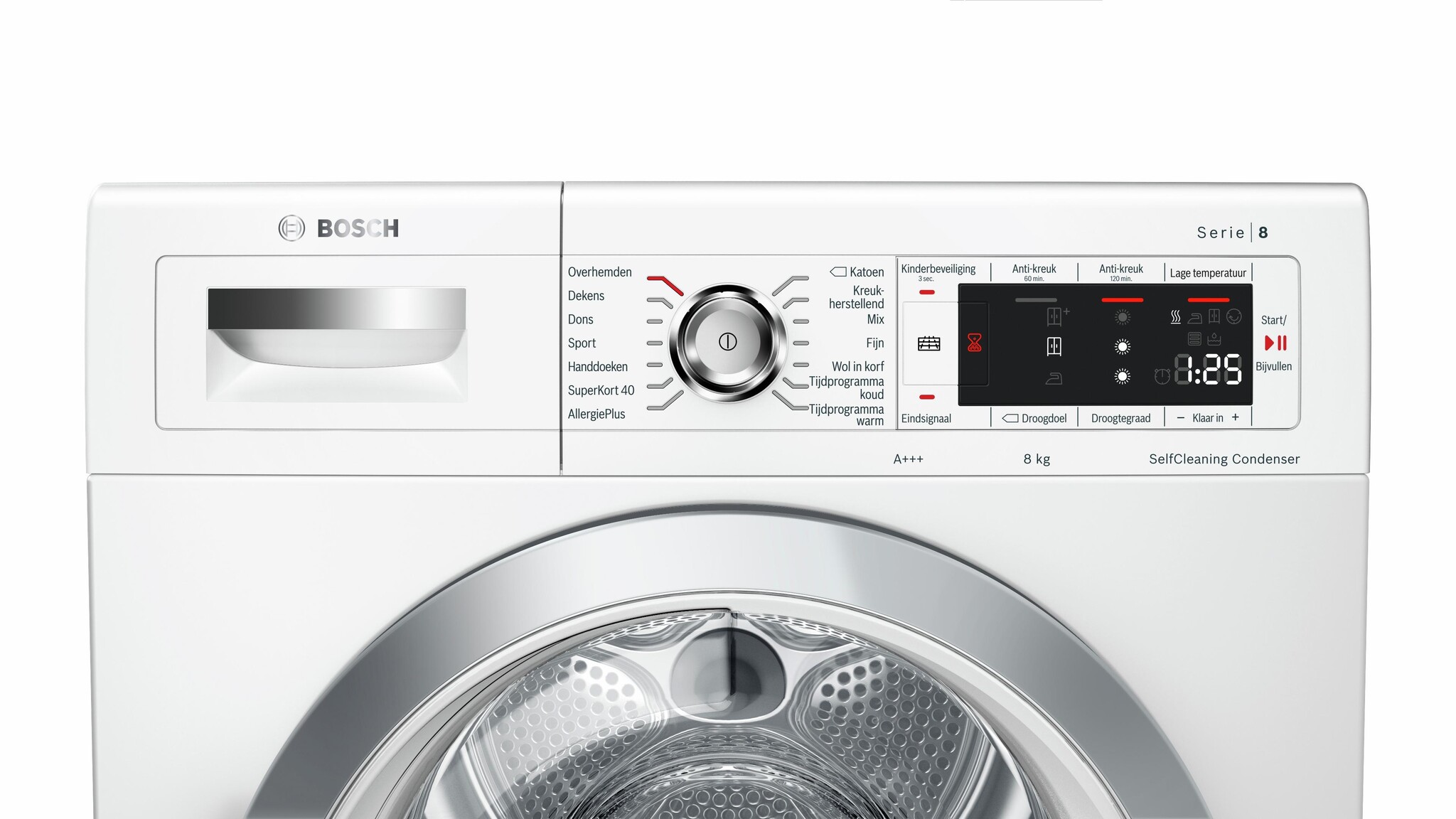 Bosch WTW8759ENL Warmtepompdroger