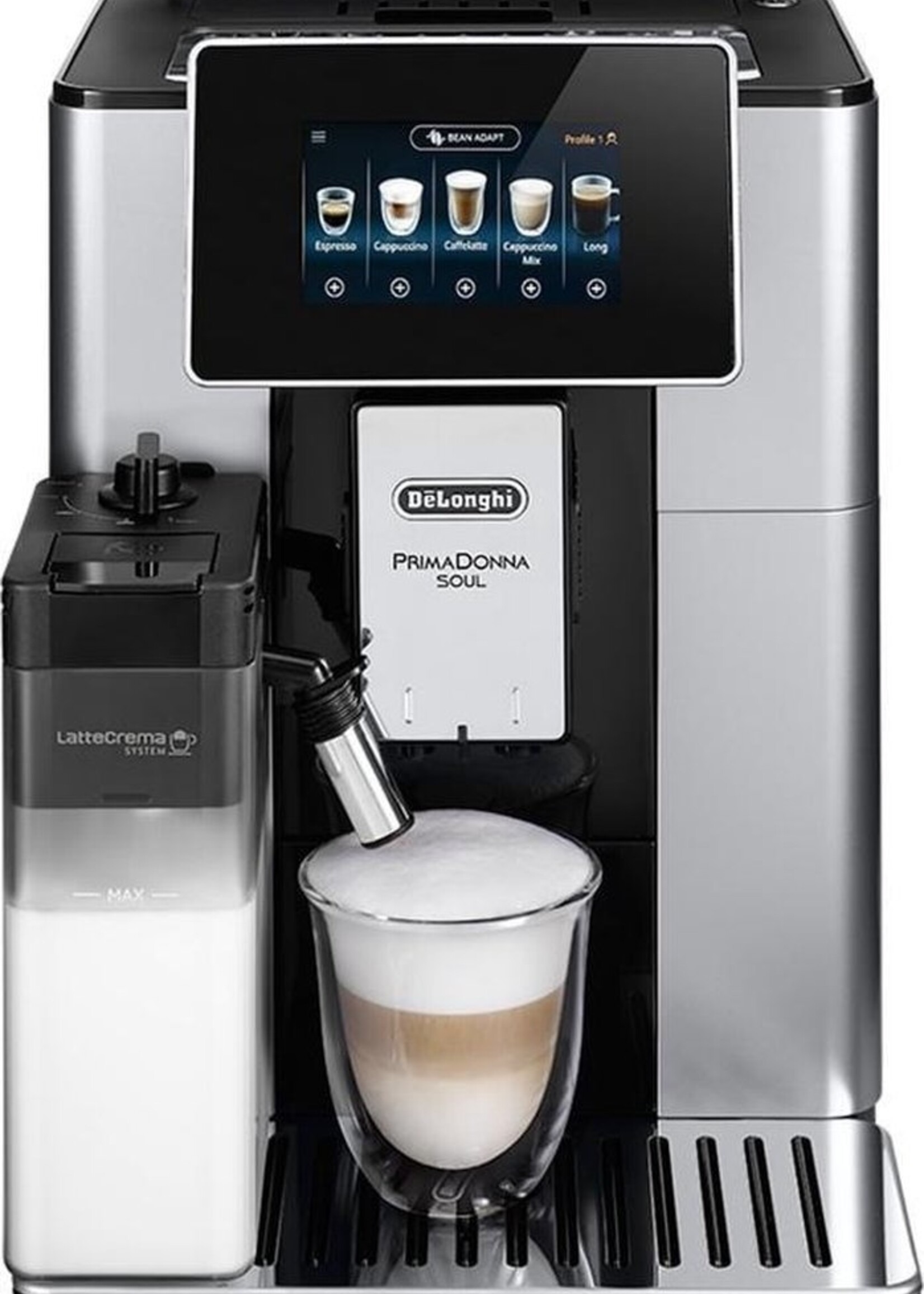 De'Longhi PrimaDonna Soul ECAM610.55.SB  - Koffiemachine