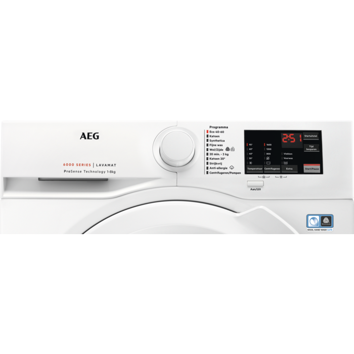 AEG L6FBN8600 Prosense Wasmachine