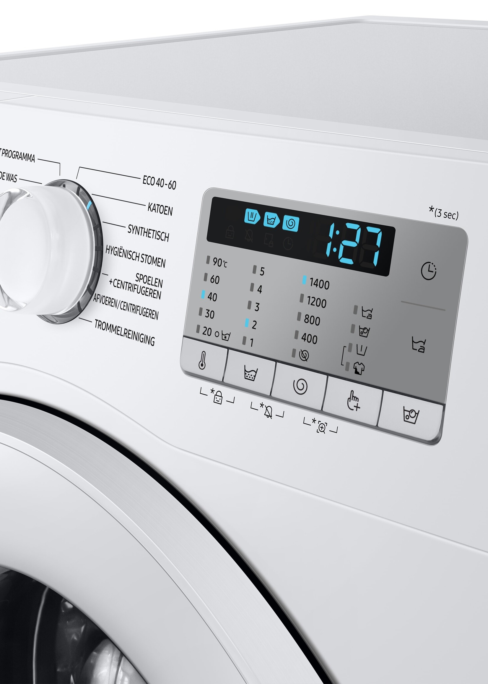 Samsung EcoBubble WW80TA049TH  - Wasmachine