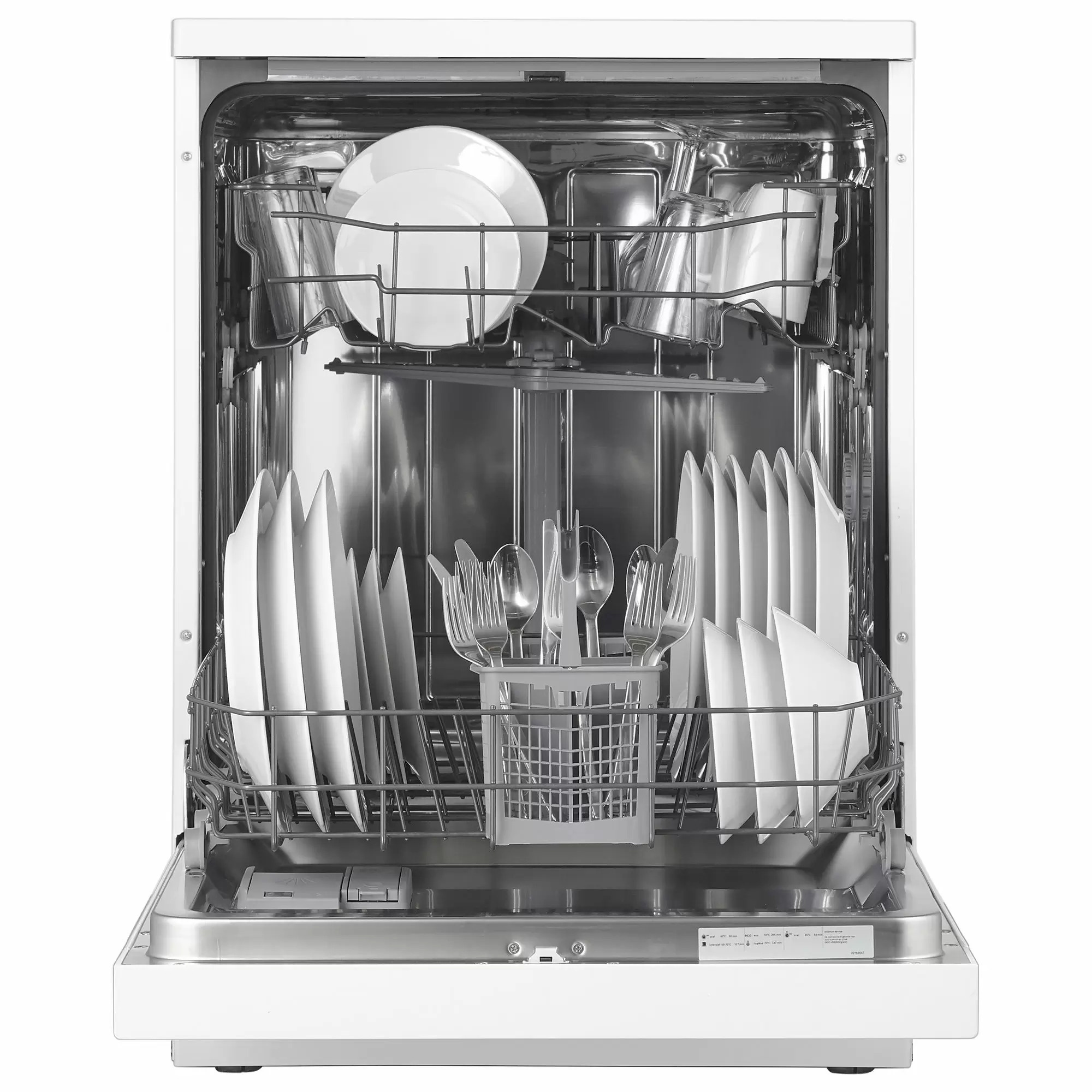 Inventum VVW6030AW Vrijstaande vaatwasser