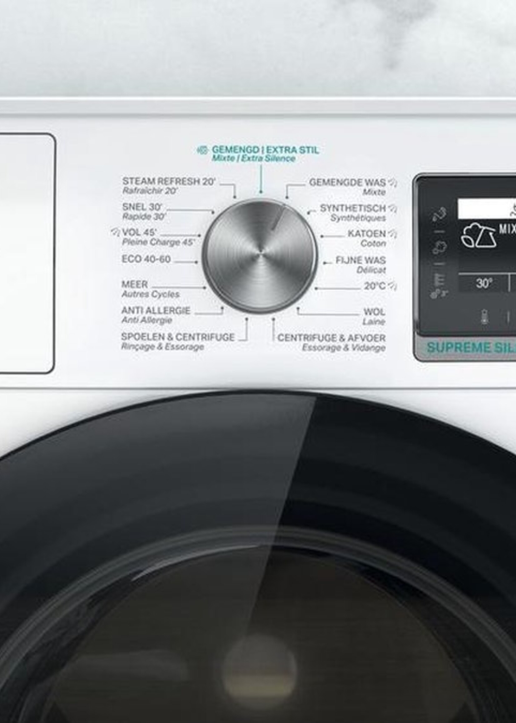 Whirlpool W8 W946WB BE - Wasmachine