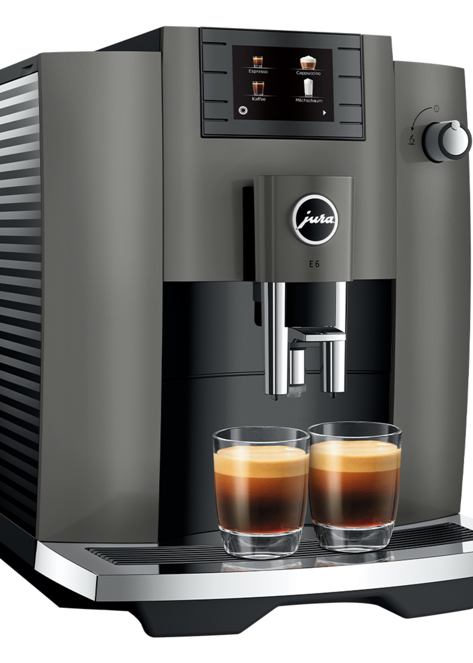 E6 Dark Inox (EC) - Koffiemachine