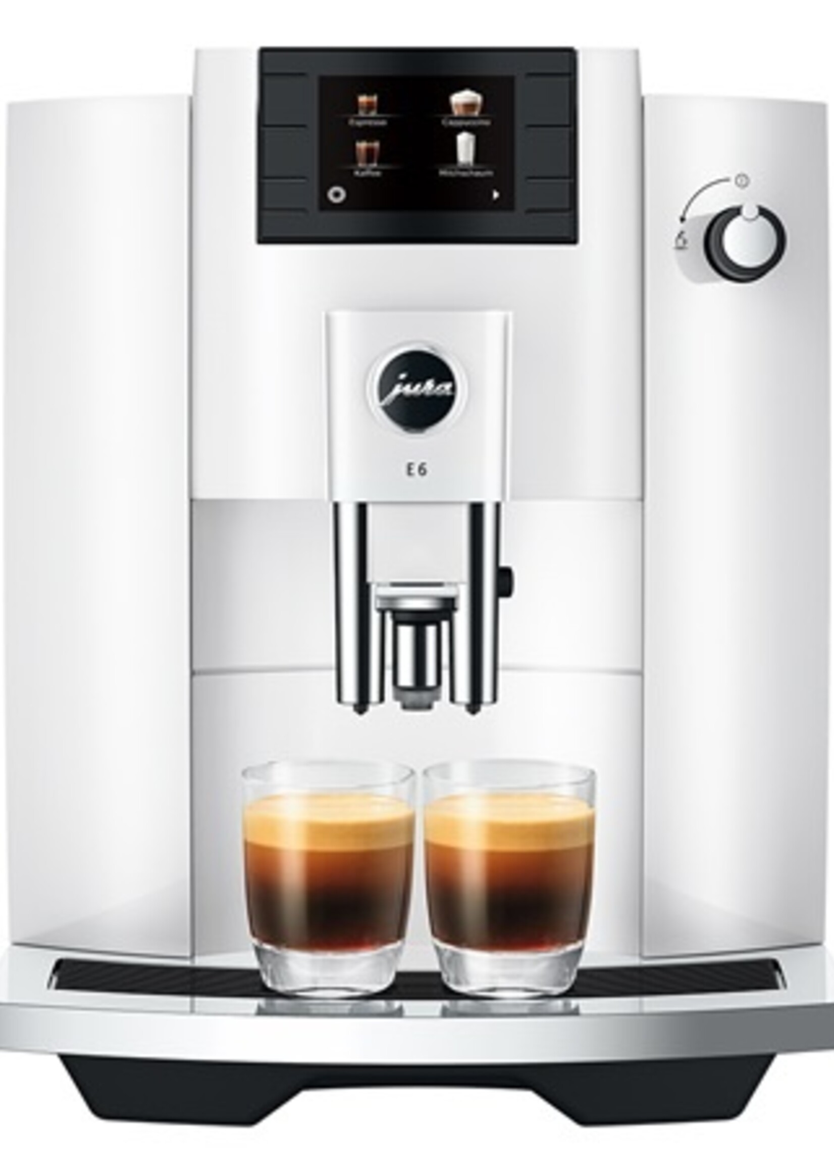 E6 Piano White (EC) - Koffiemachine