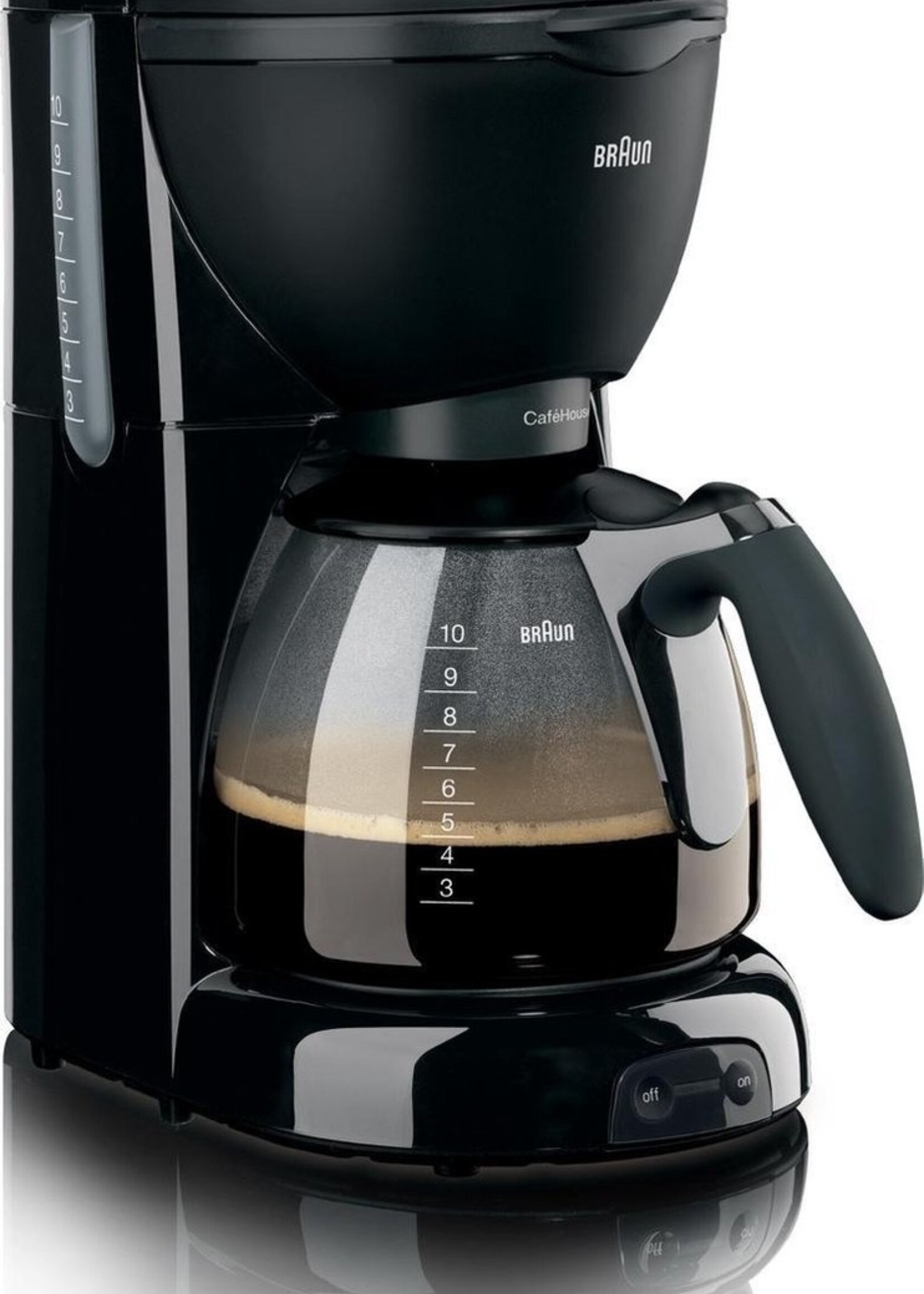 Braun Café House PurAroma Plus KF 560/1 BK - Koffiezetapparaat