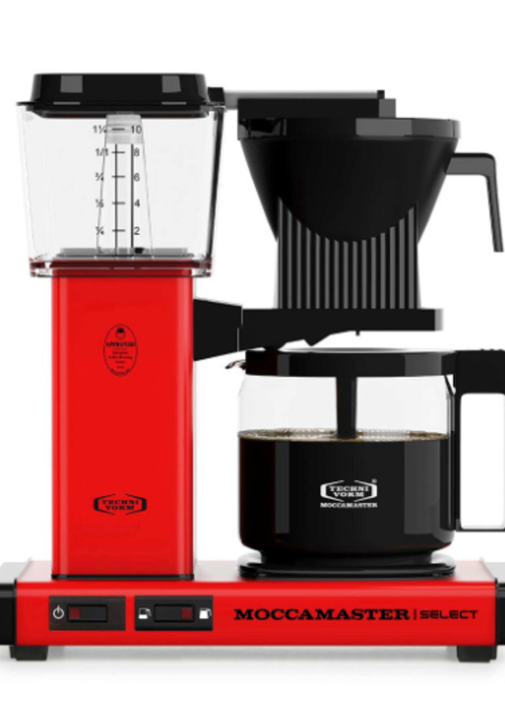 Moccamaster KBG Select (Red) - Koffiezetapparaat