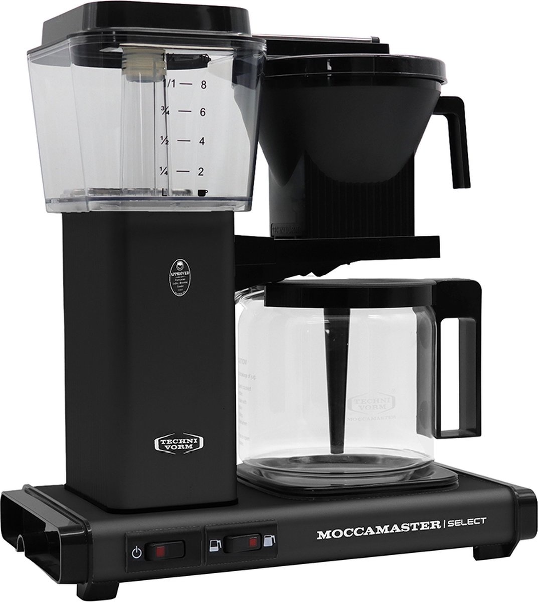 Moccamaster KBG Select (Matte Black) - Koffiezetapparaat