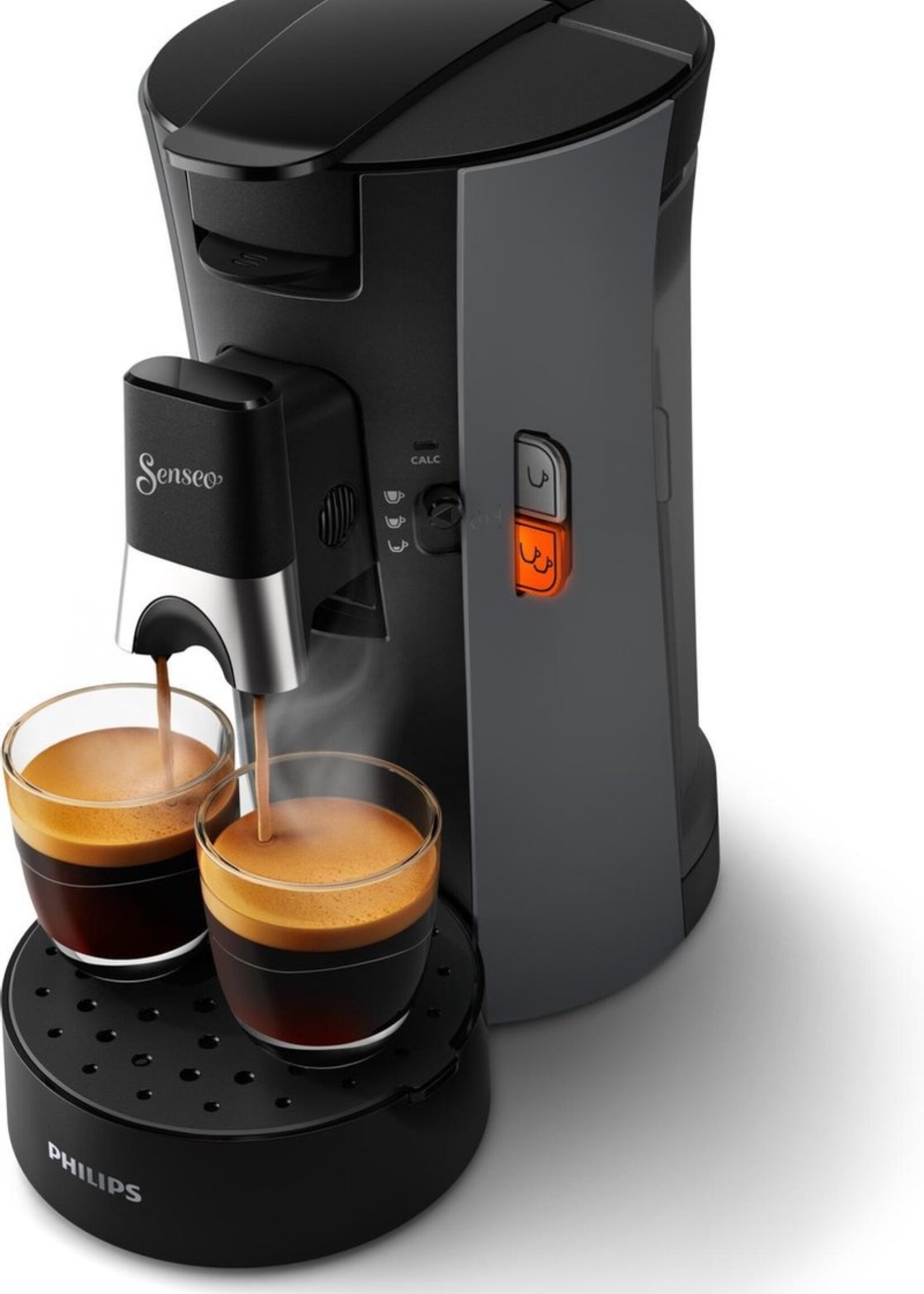 Philips Senseo Select CSA230/50 (Donkergrijs) - Koffiemachine