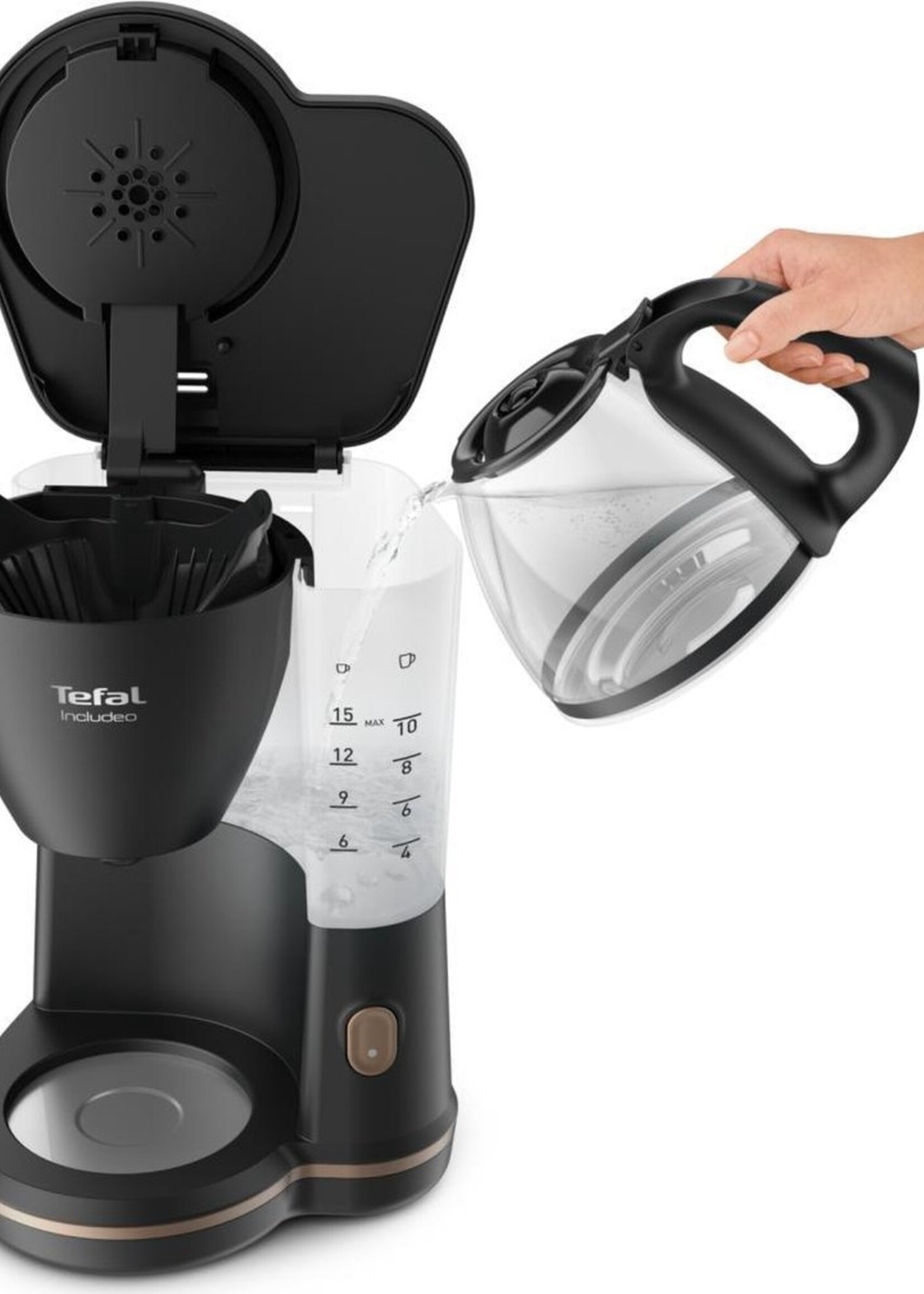 Tefal Includeo CM5338 - Koffiezetapparaat