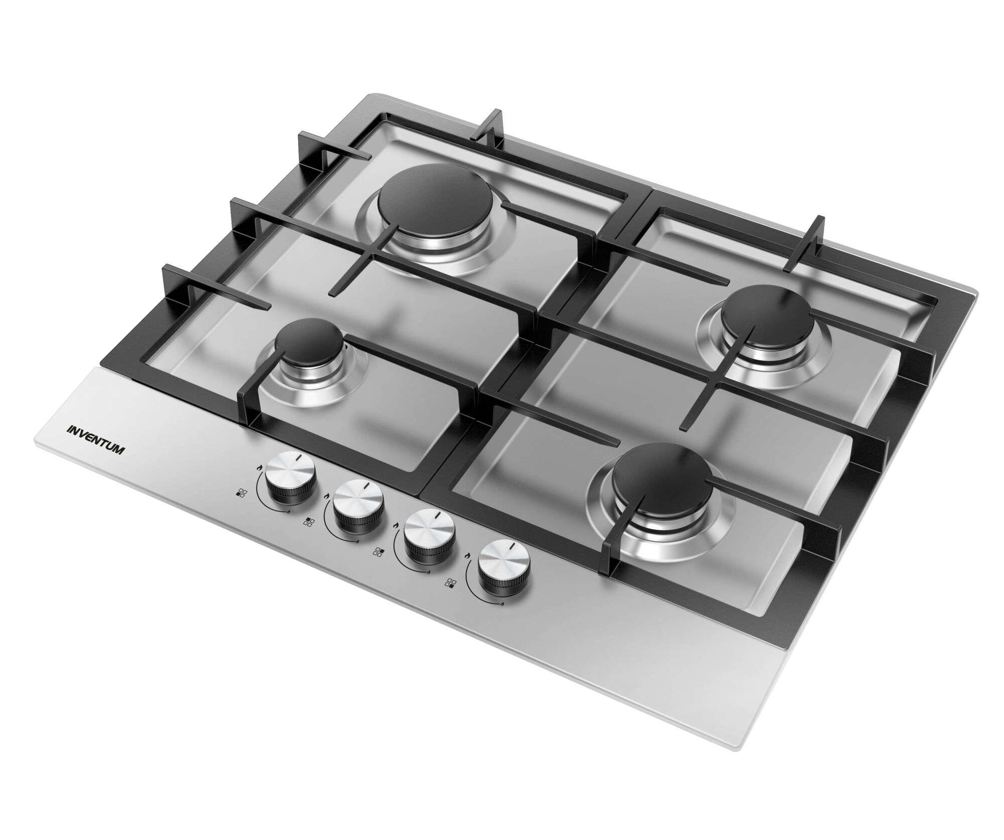 Inventum IKG6023GRVS - Gaskookplaat
