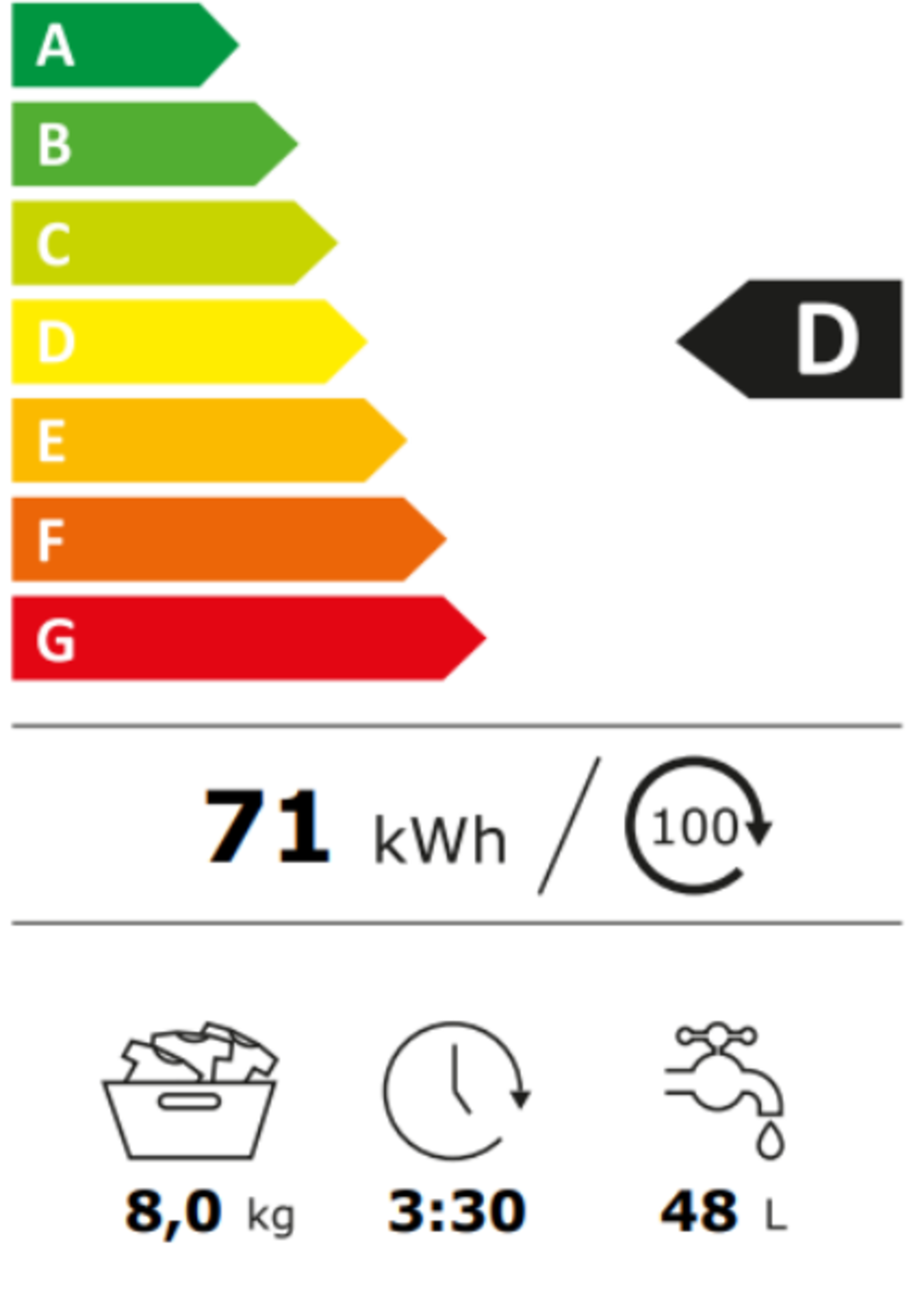 Indesit EWC 81483 W EU N - Wasmachine