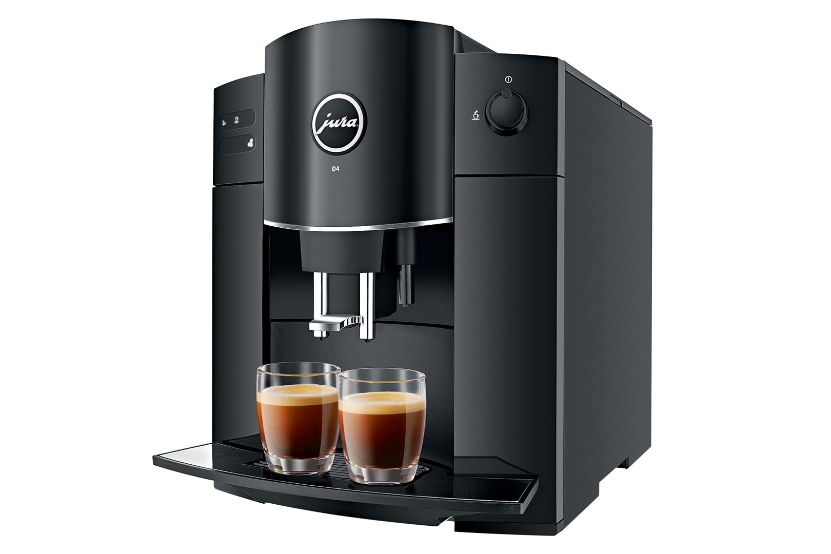 D4 Piano Black - Koffiemachine