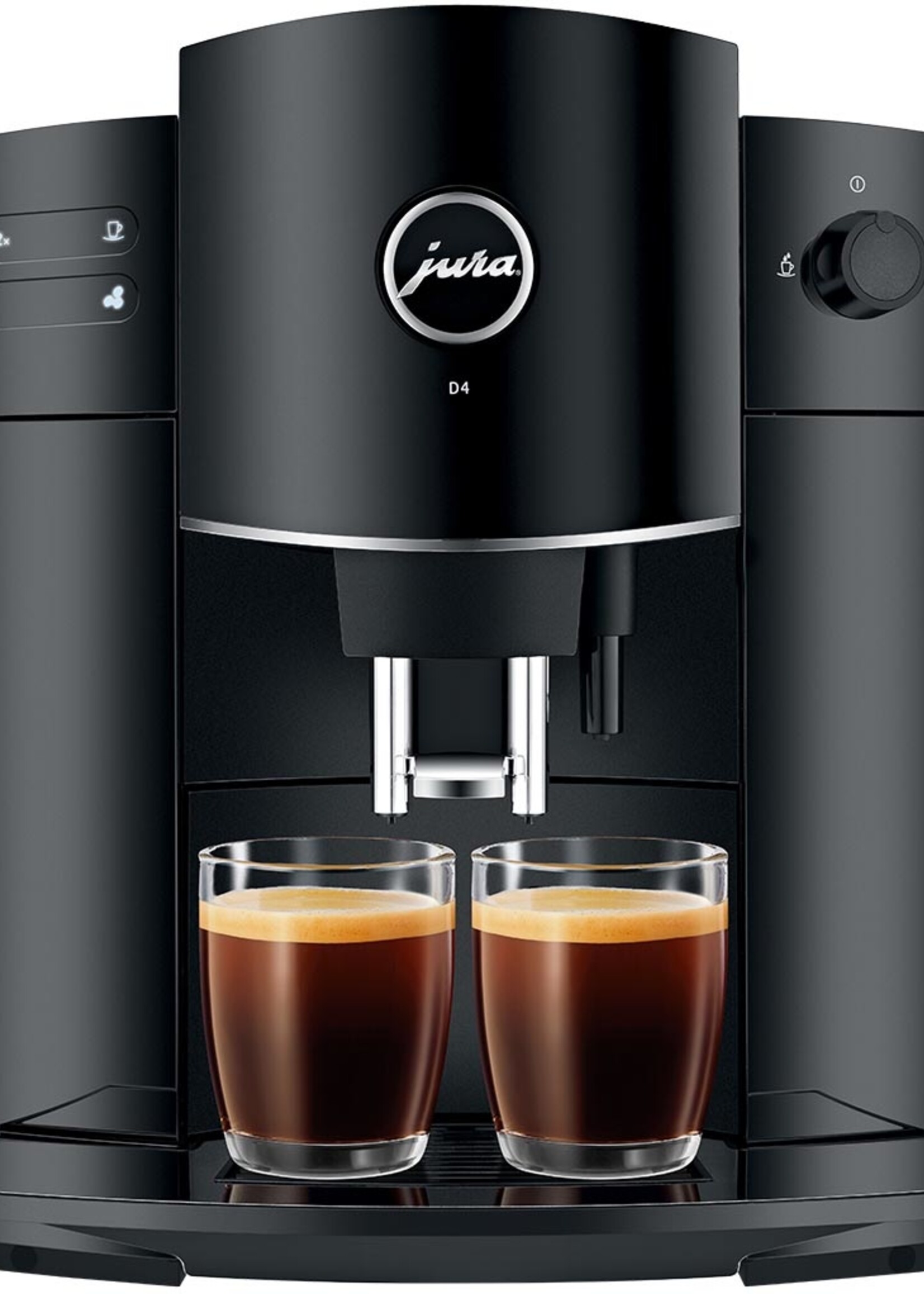 D4 Piano Black - Koffiemachine