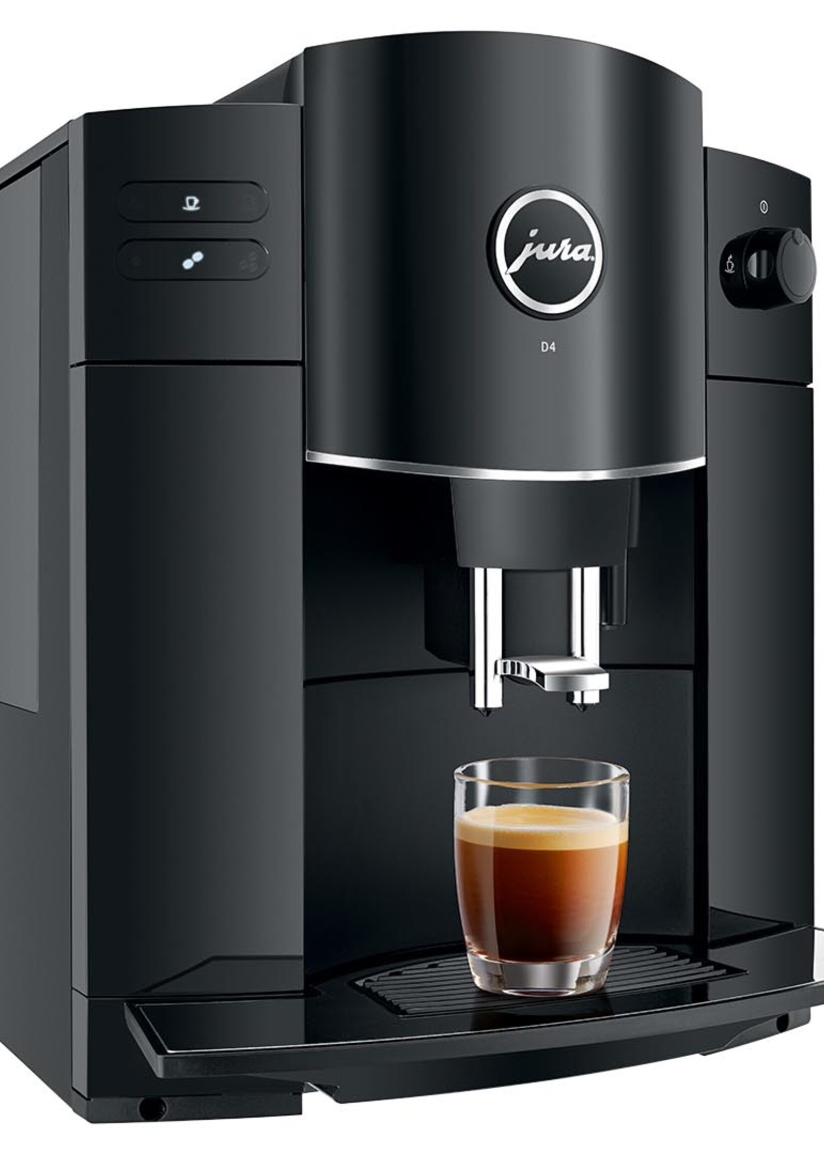 D4 Piano Black - Koffiemachine