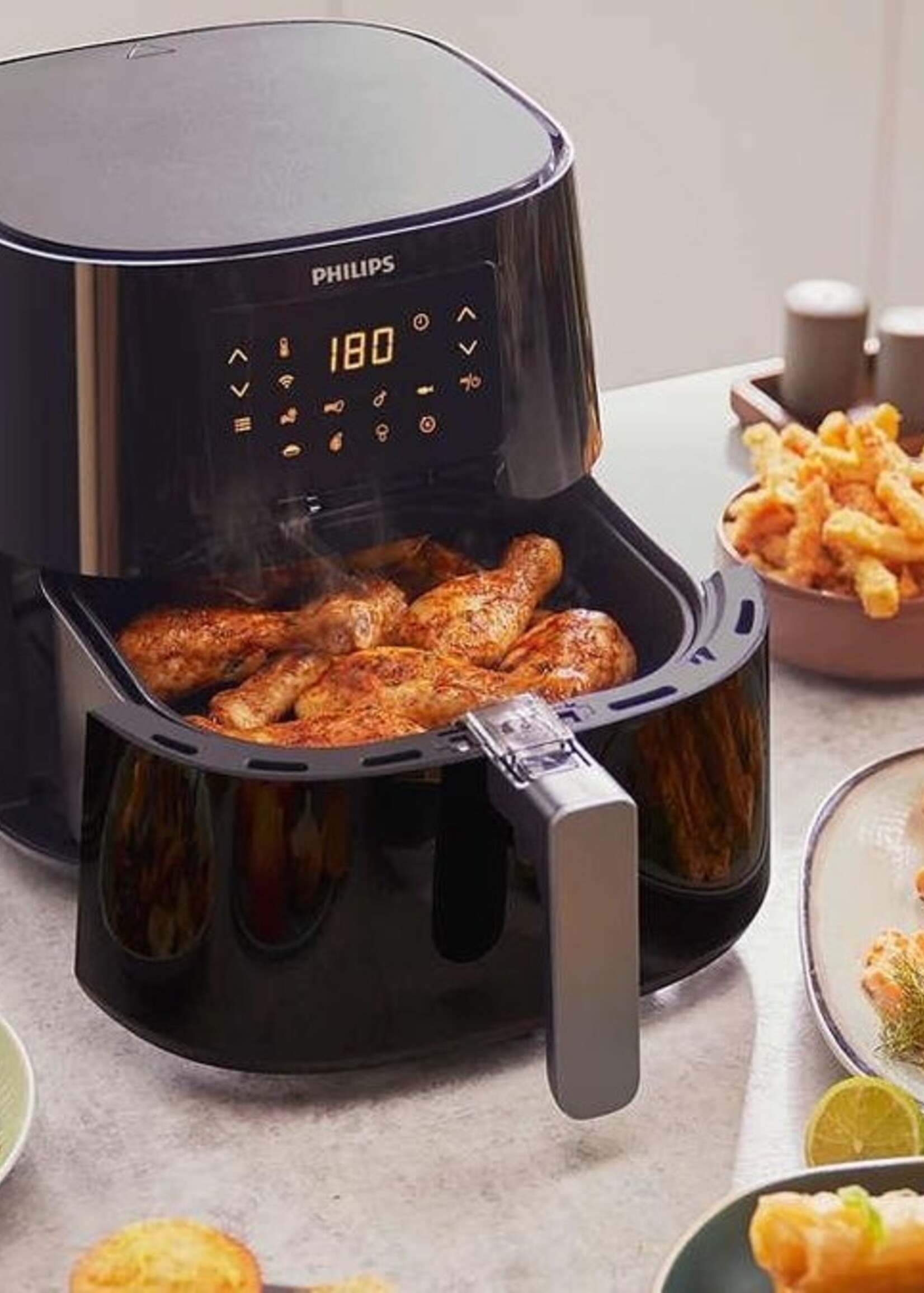 Philips HD9280/70 Essential Connected Airfryer XL - Hetelucht friteuse