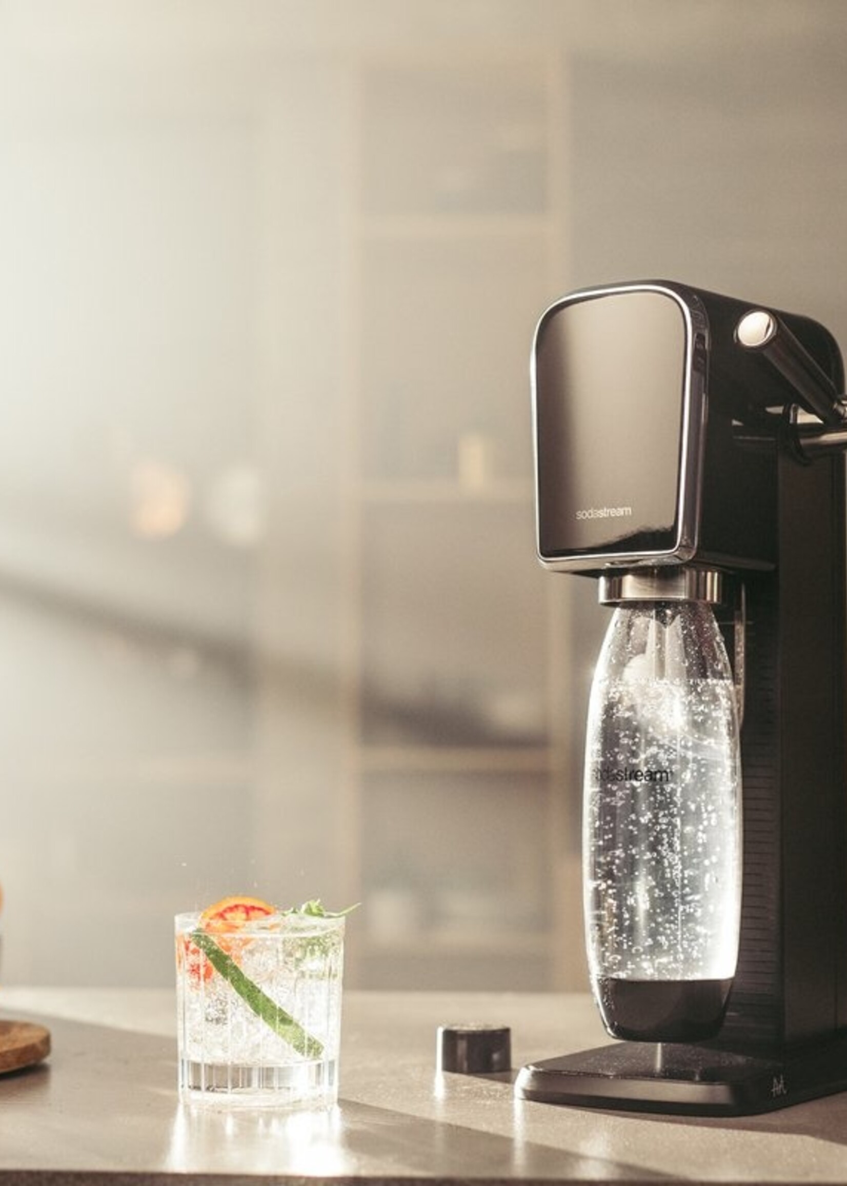 SodaStream Art Zwart + Quick Connect Cilinder - Bruiswater machine