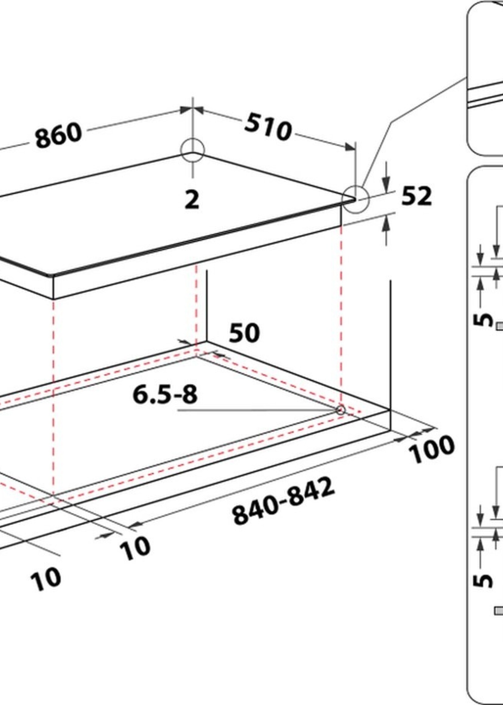 Whirlpool ACM 795/BA  - Inductiefornuis