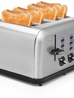 Princess Toaster Steel Style 4 142355 - Broodrooster