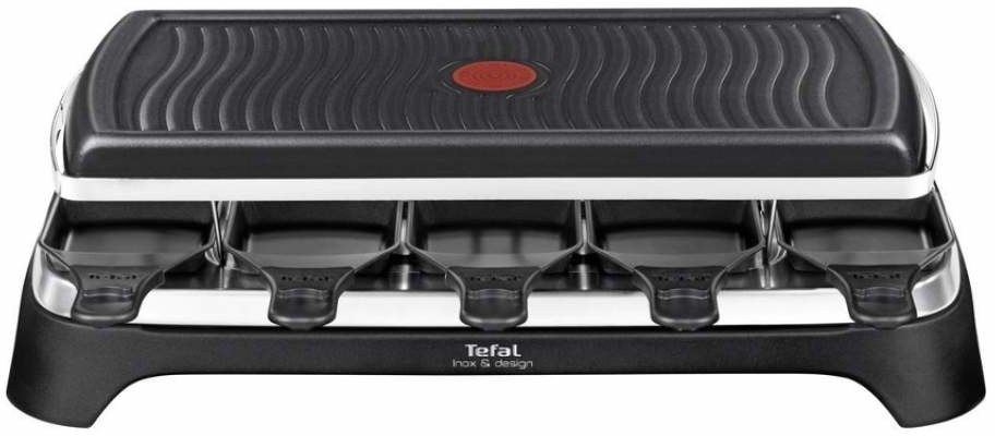 Tefal Gourmet 10 Inox & Design RE4588 - Gourmetset