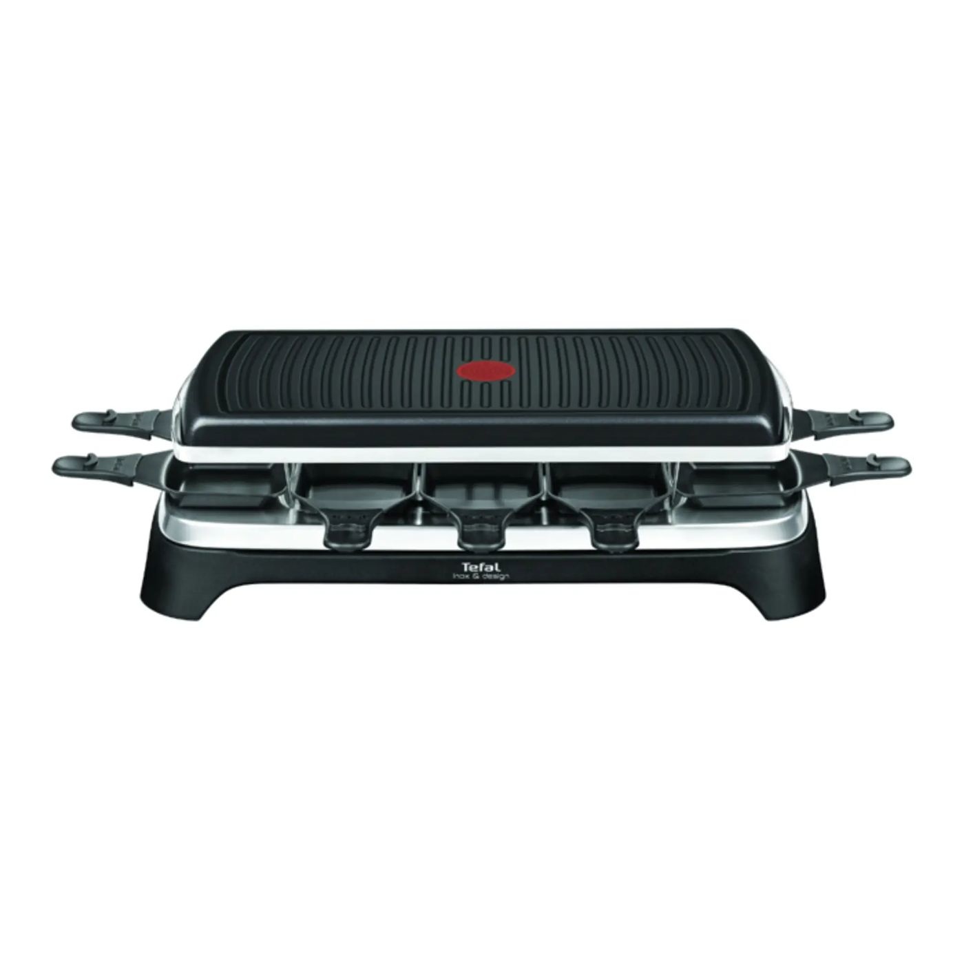 Tefal Gourmet 10 Inox & Design RE4588 - Gourmetset