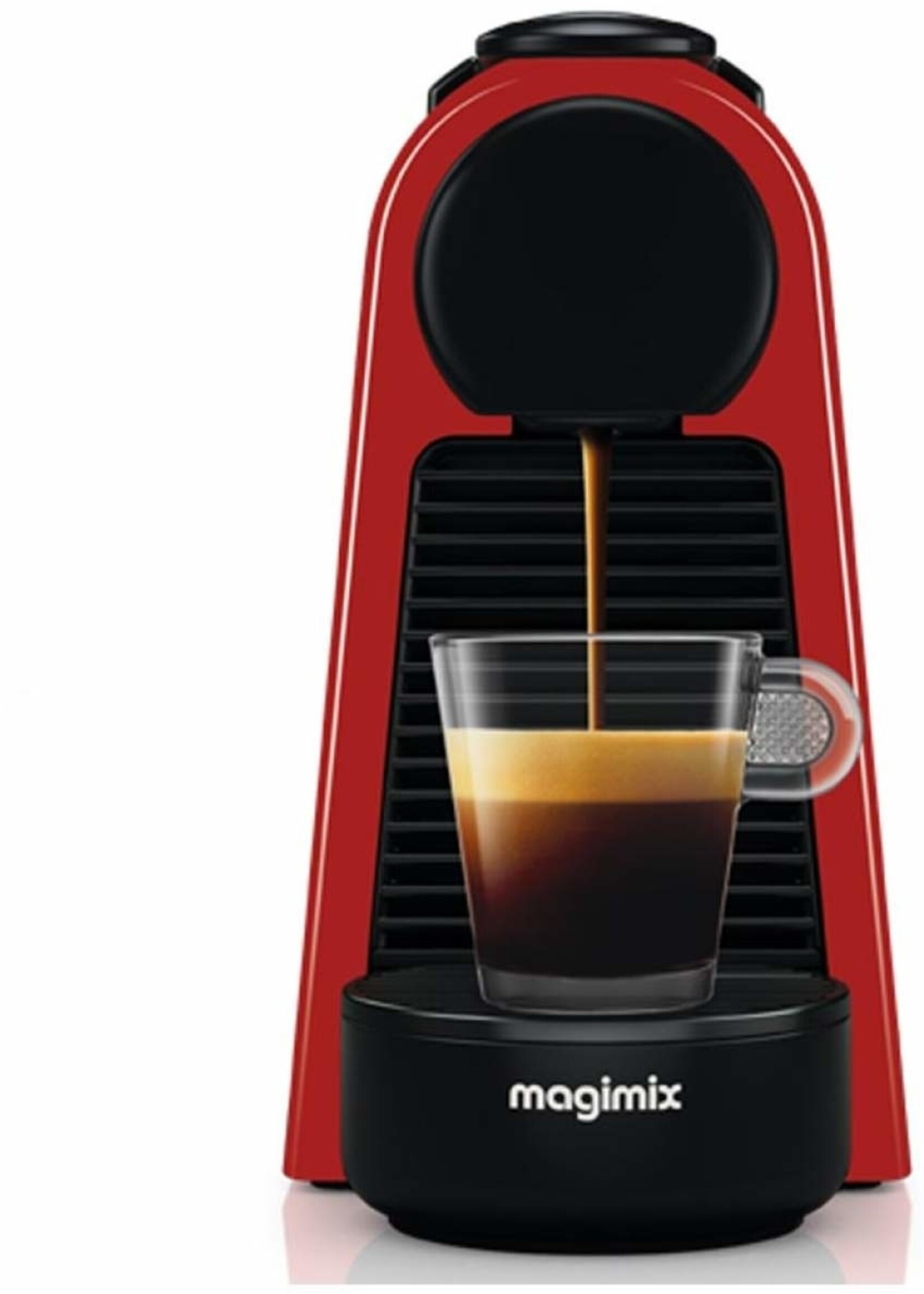 Magimix M115 Rood Essenza Mini Nespresso - Koffiemachine