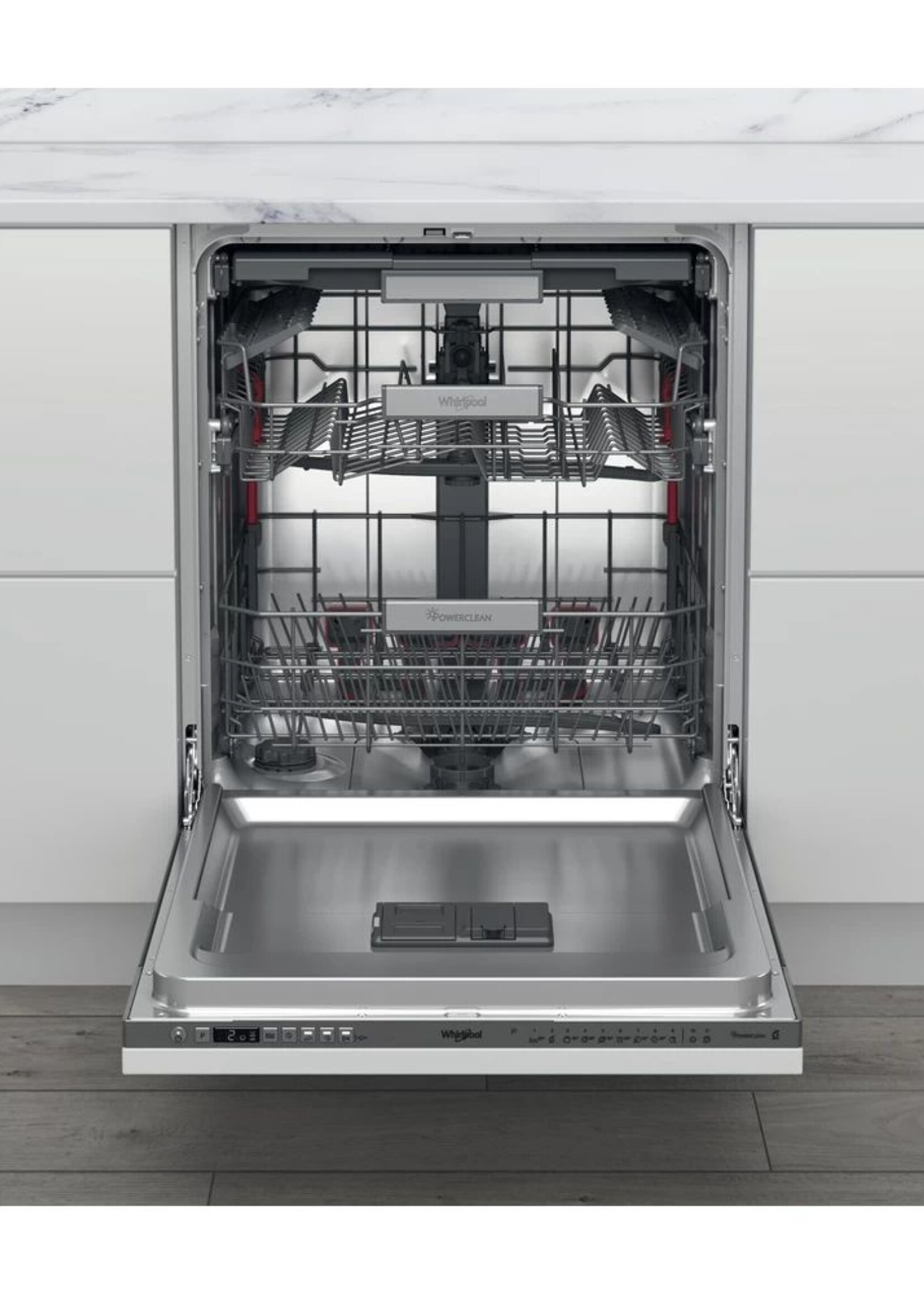 Whirlpool WIO 3T133 PLE - Inbouw vaatwasser