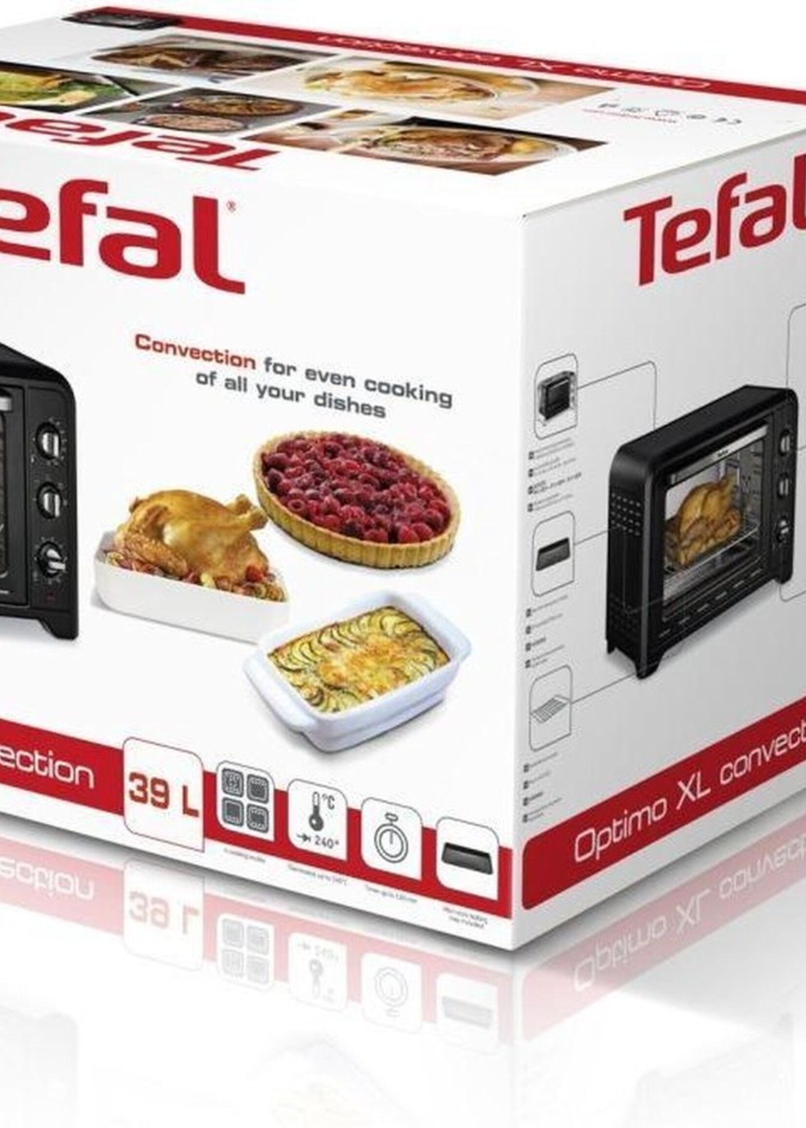 Tefal Optimo OF4848 - Vrijstaande oven