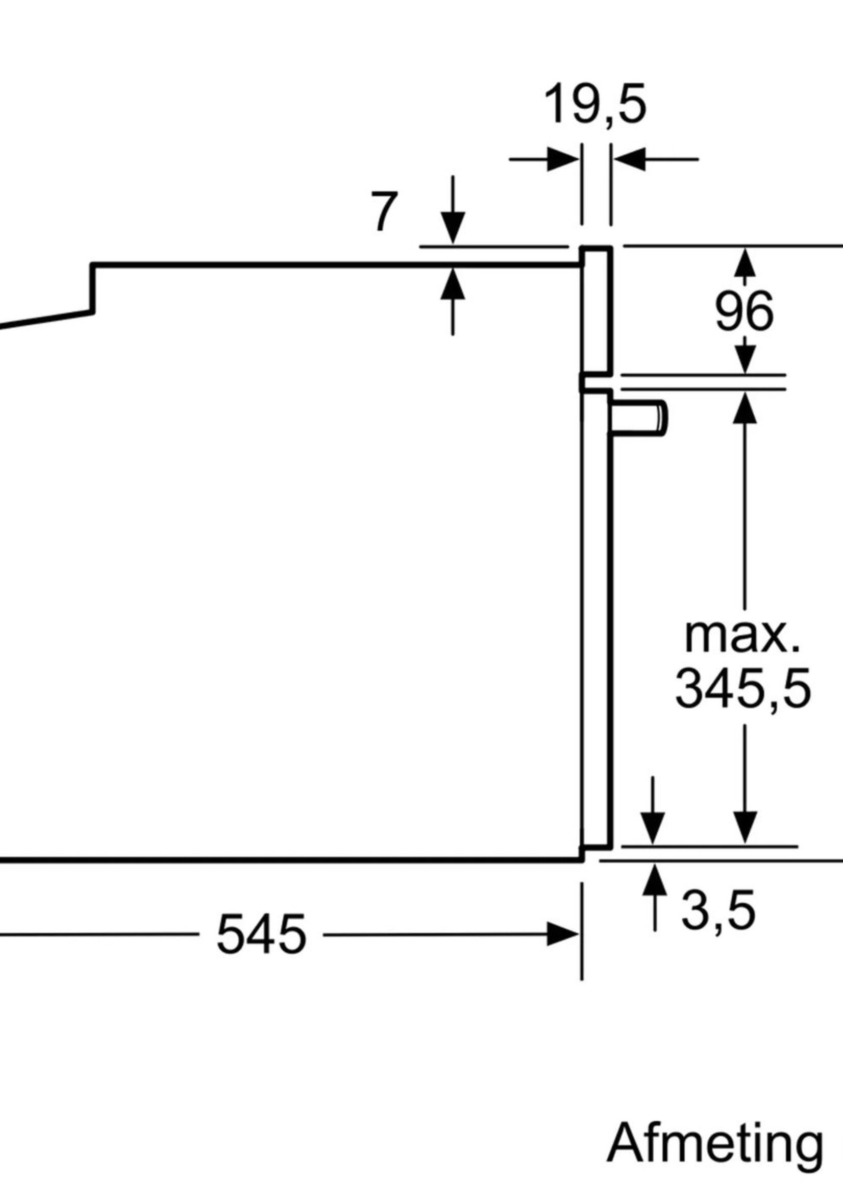 Bosch CPA565GS0 - Inbouw magnetron