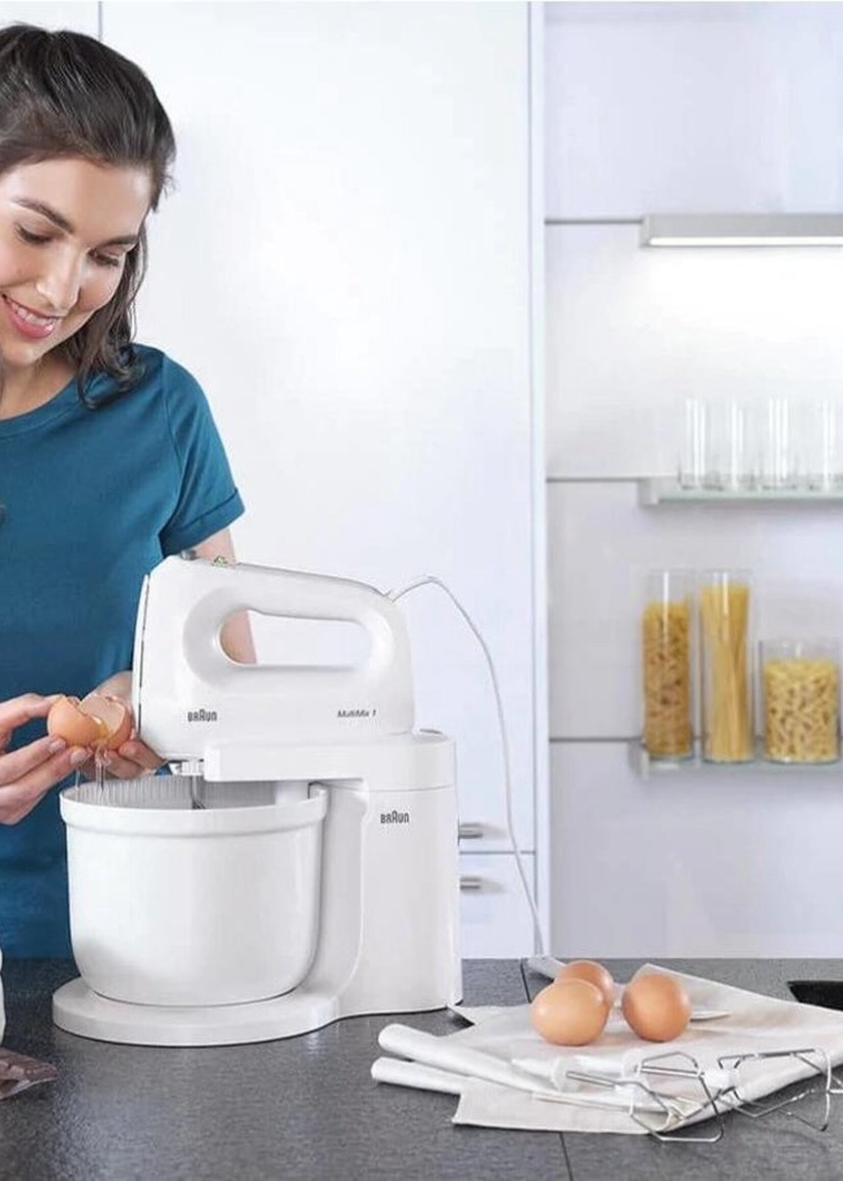 Braun HM 1070 WH MultiMix 1 - Handmixer