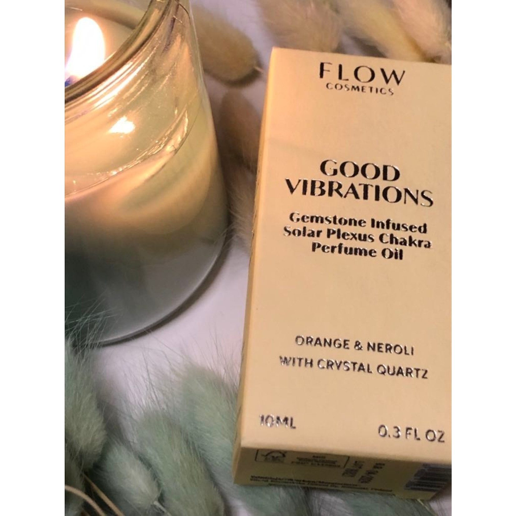 Flow cosmetics Huile de parfum naturel Good Vibrations