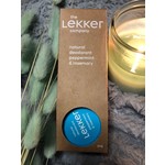 The Lekker Vegan deo 30 ml - pepermunt en rozemarijn