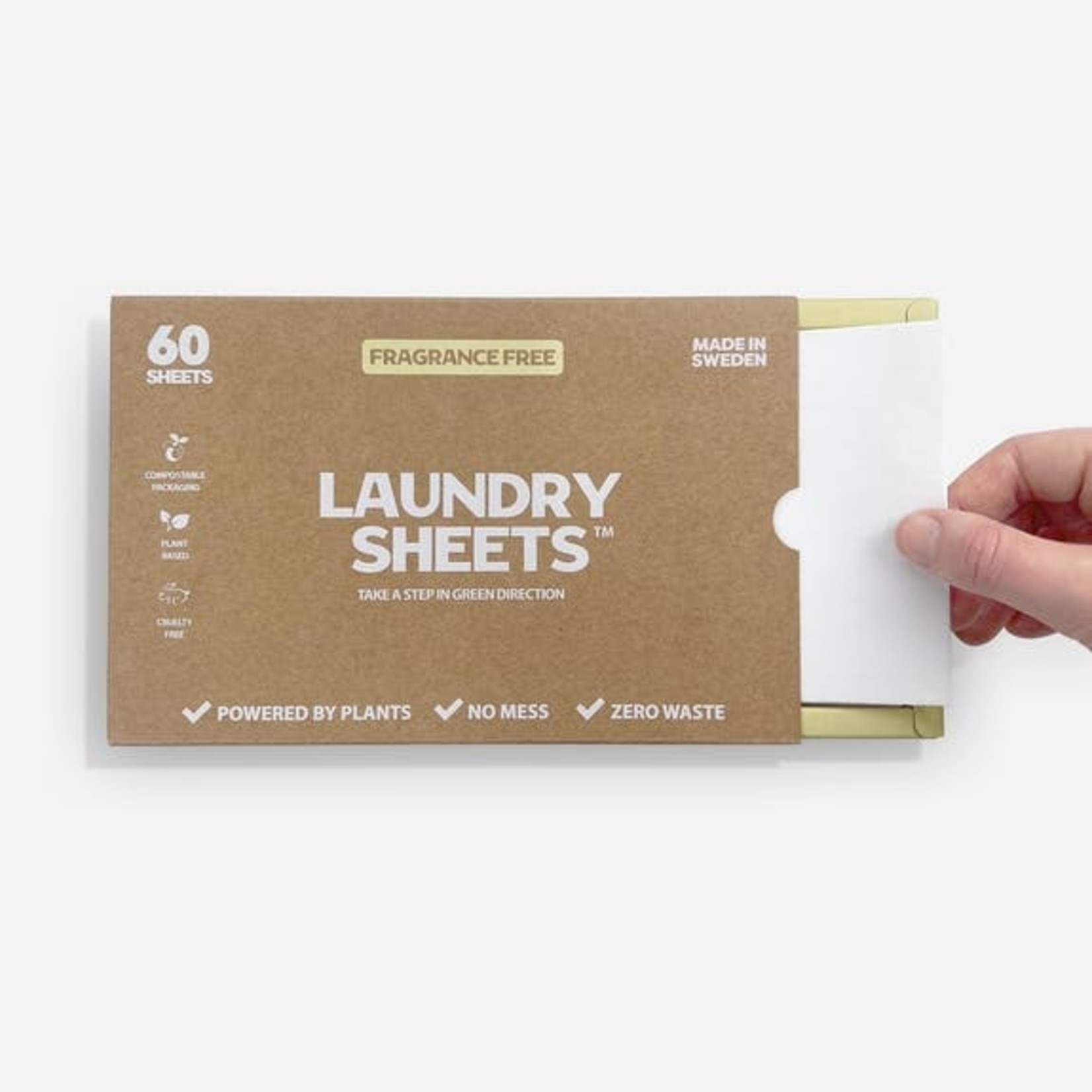 Laundry Sheets Bandes de lavage - 60 pièces.