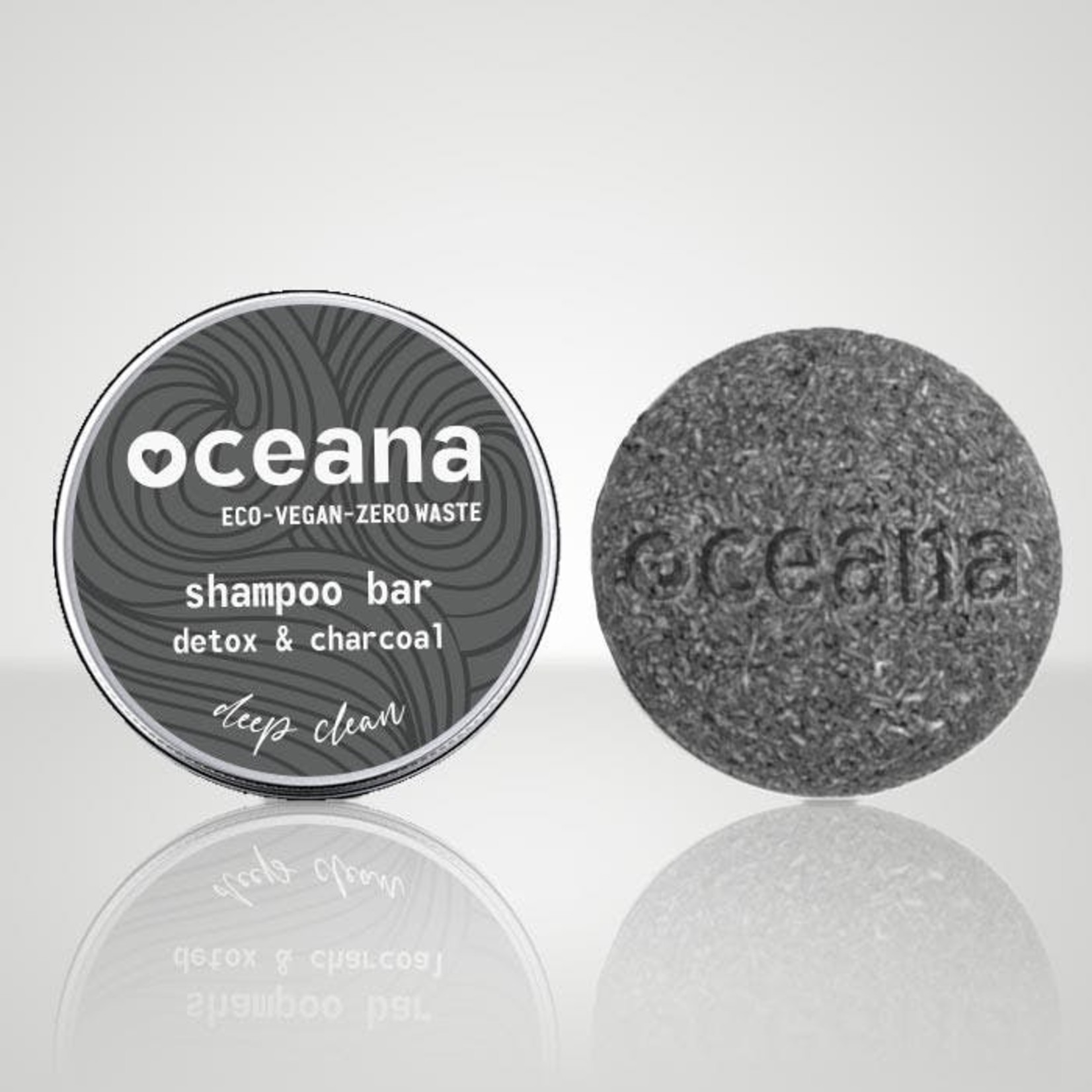 Oceana Oceana - natuurlijke shampoobar met houtskool voor diepe reiniging.