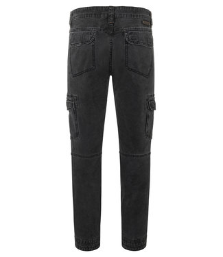 Timezone Cargo broek caviar zwart