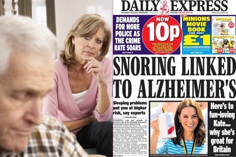 Snurken meer kans p alzheimer en dementie
