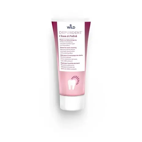 Wild-Pharma DEPURDENT Clean & Polish Whitning Tandpasta - WEKELIJKS ONDERHOUD Wild-Pharma DEPURDENT Clean & Polish Whitning Tandpasta - WEKELIJKS ONDERHOUD